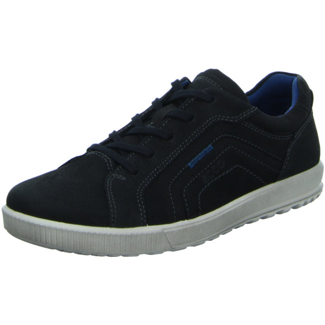 Ecco sporty lace-up shoes for men black - Bartel-Shop