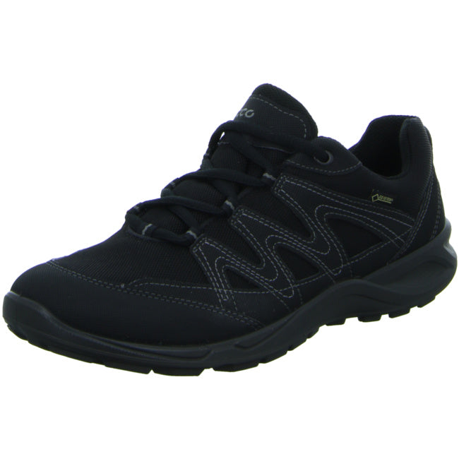 Ecco Sporty lace-up shoes for women black - Bartel-Shop