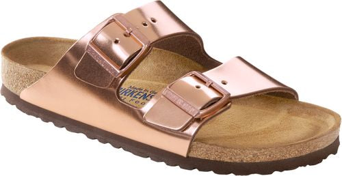Birkenstock mule Arizona NL WB Metallic Copper - Bartel-Shop