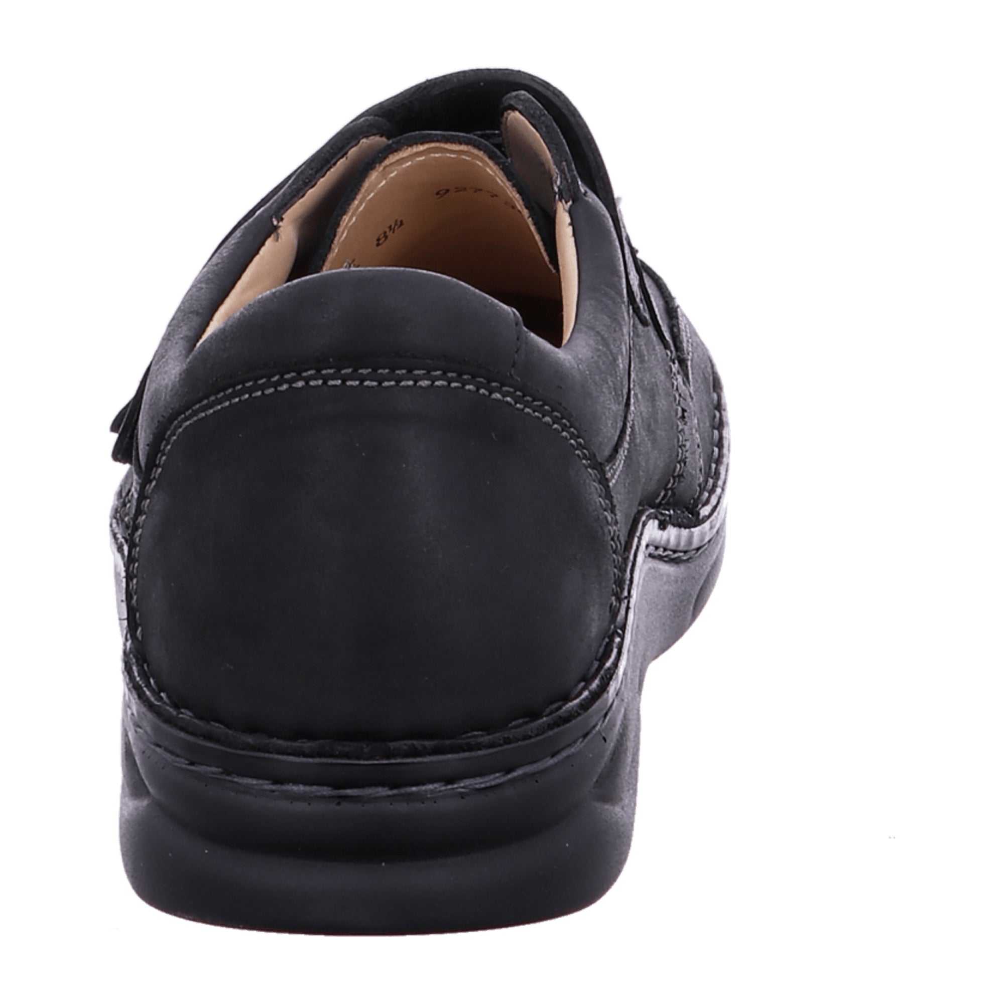Finn Comfort Wicklow Men's Black Leather Shoes - Stylish & Comfortable