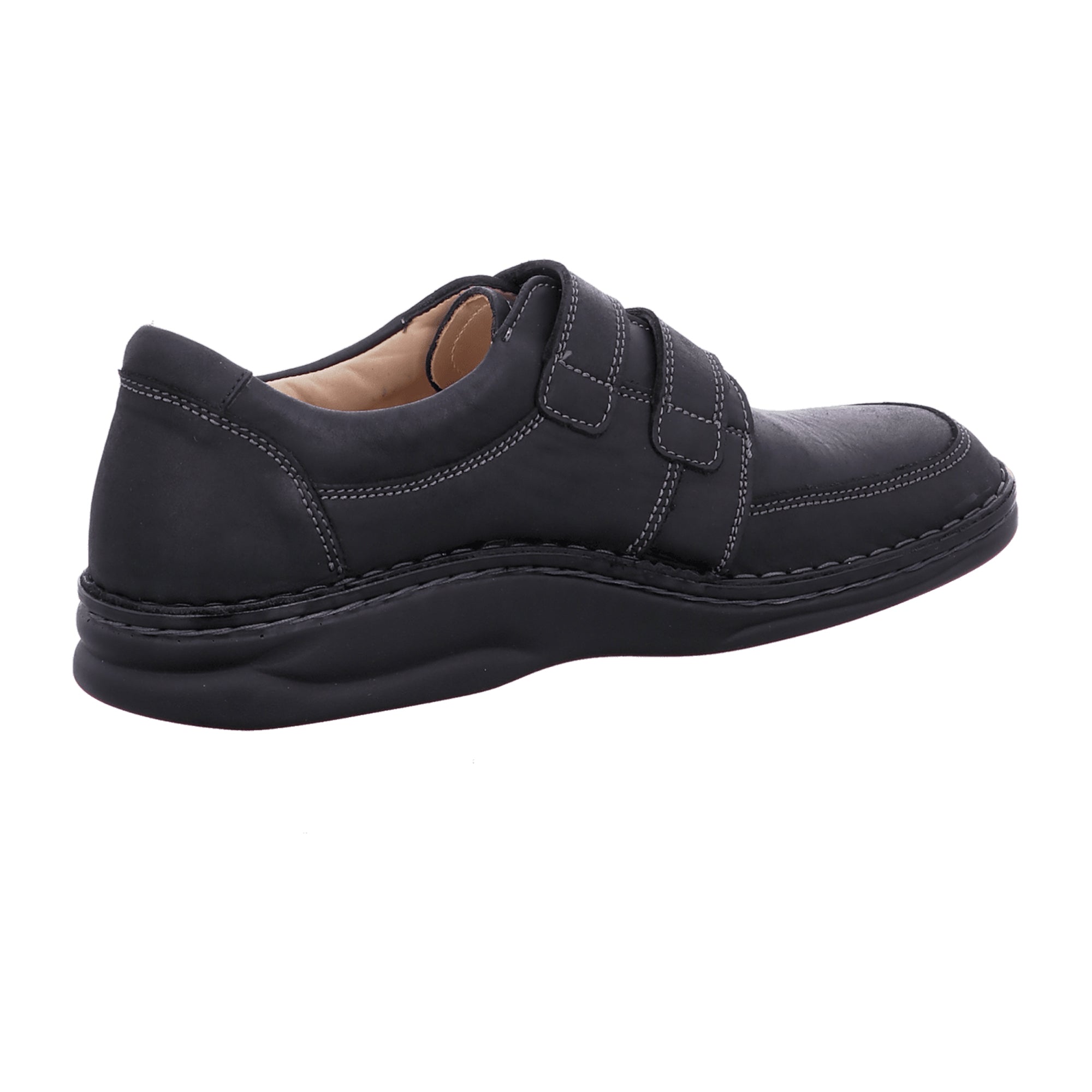 Finn Comfort Wicklow Men's Black Leather Shoes - Stylish & Comfortable