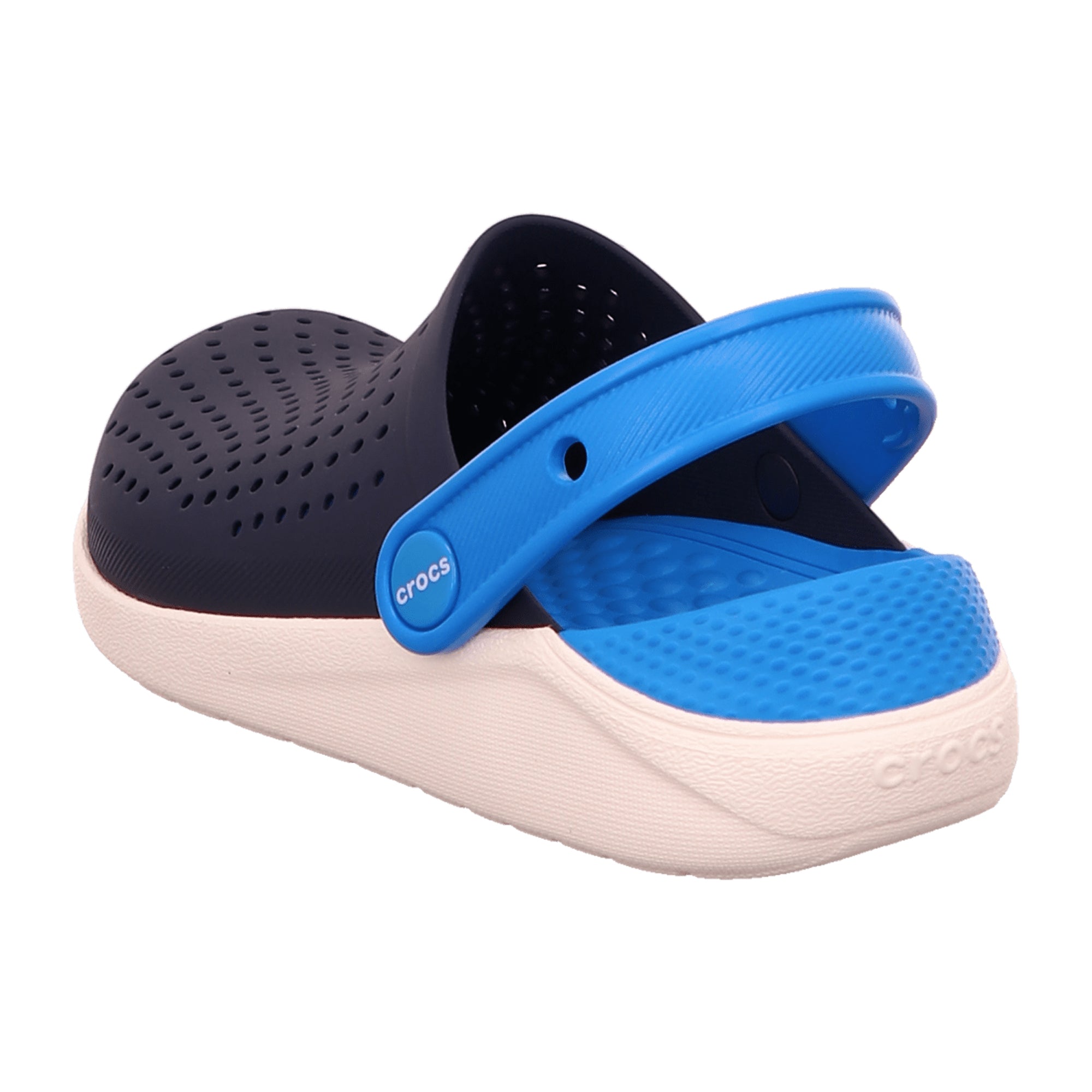 Crocs LiteRide Clog K for Kids - Comfortable, Stylish Blue Slip-On Shoes