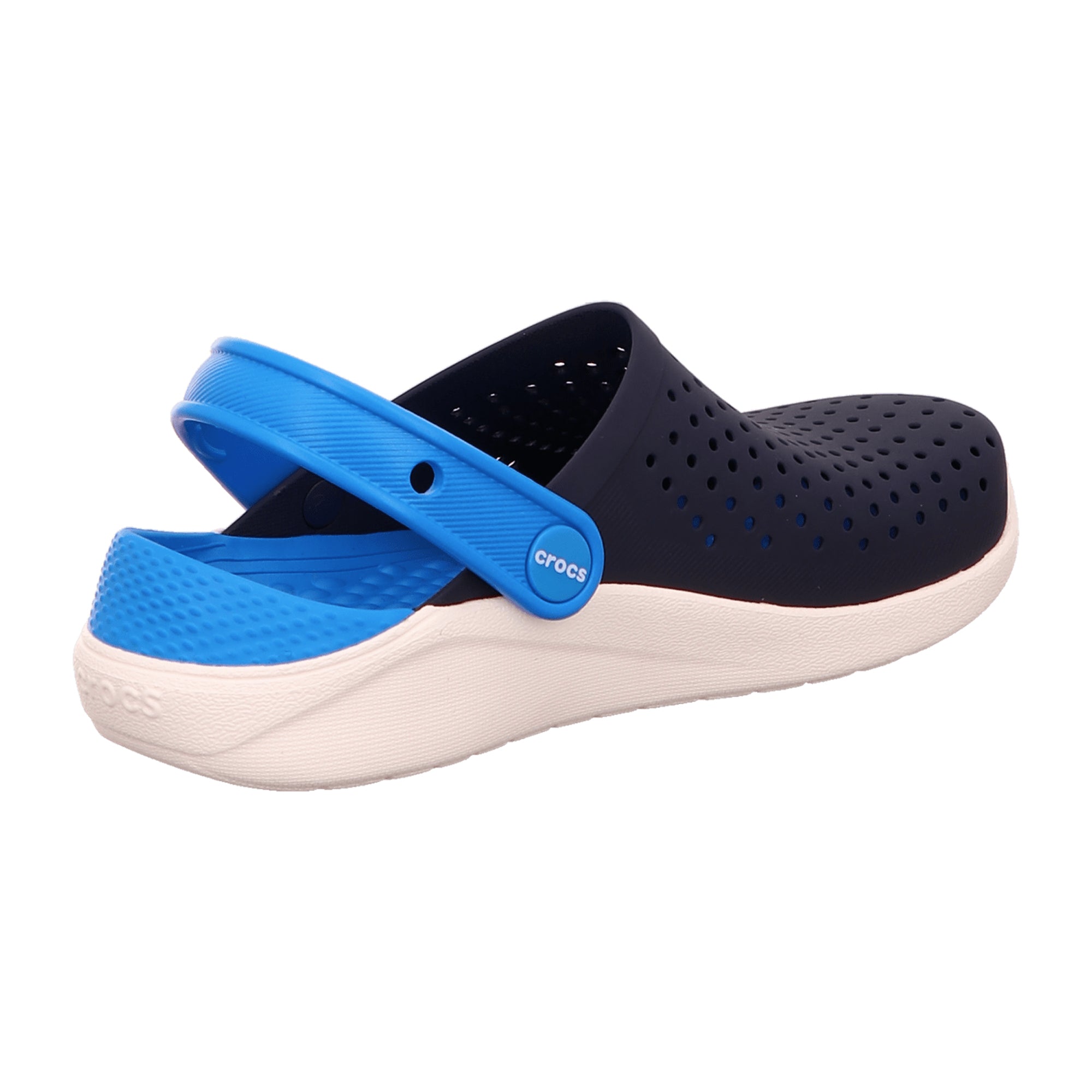 Crocs LiteRide Clog K for Kids - Comfortable, Stylish Blue Slip-On Shoes