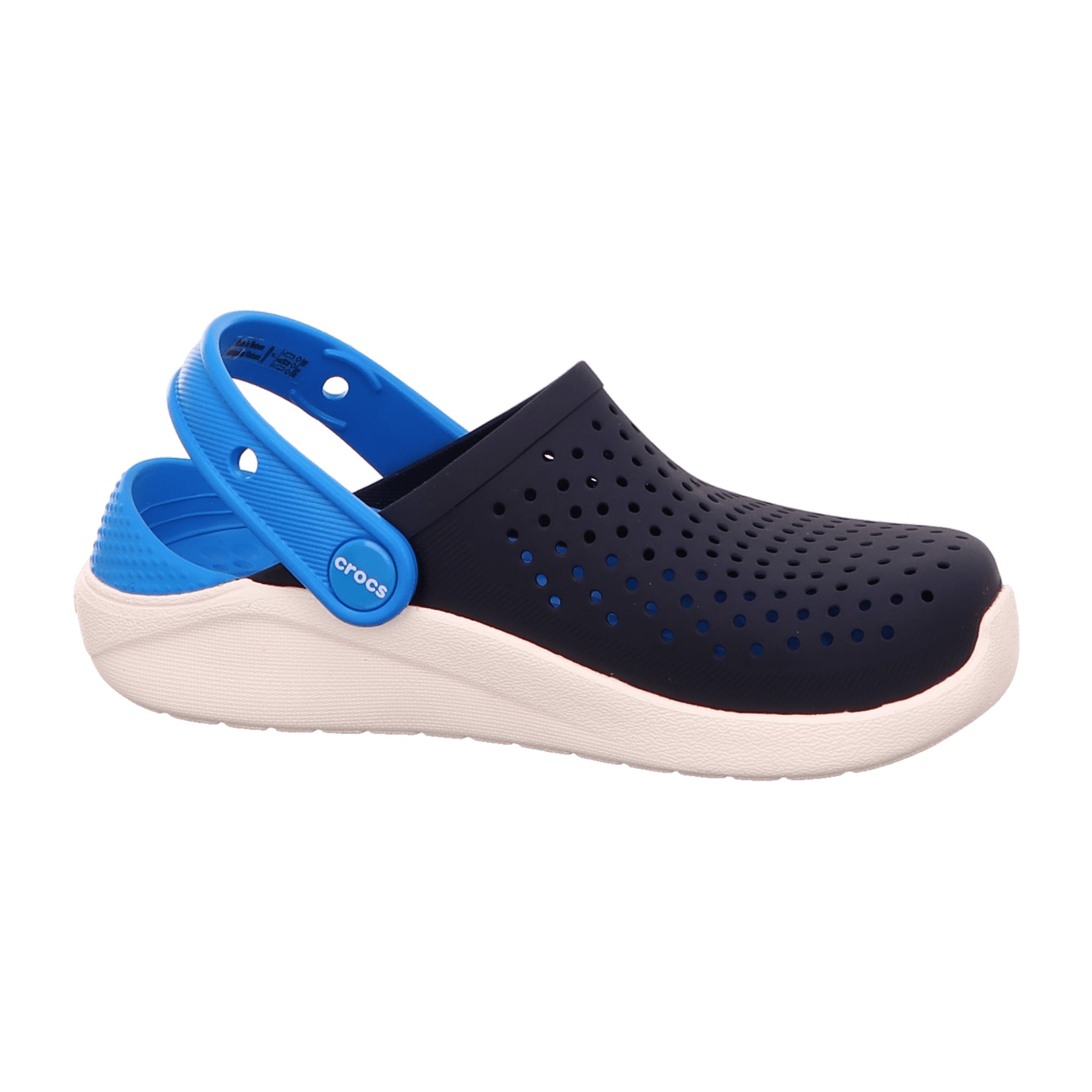 Crocs LiteRide Clog K for Kids - Comfortable, Stylish Blue Slip-On Shoes