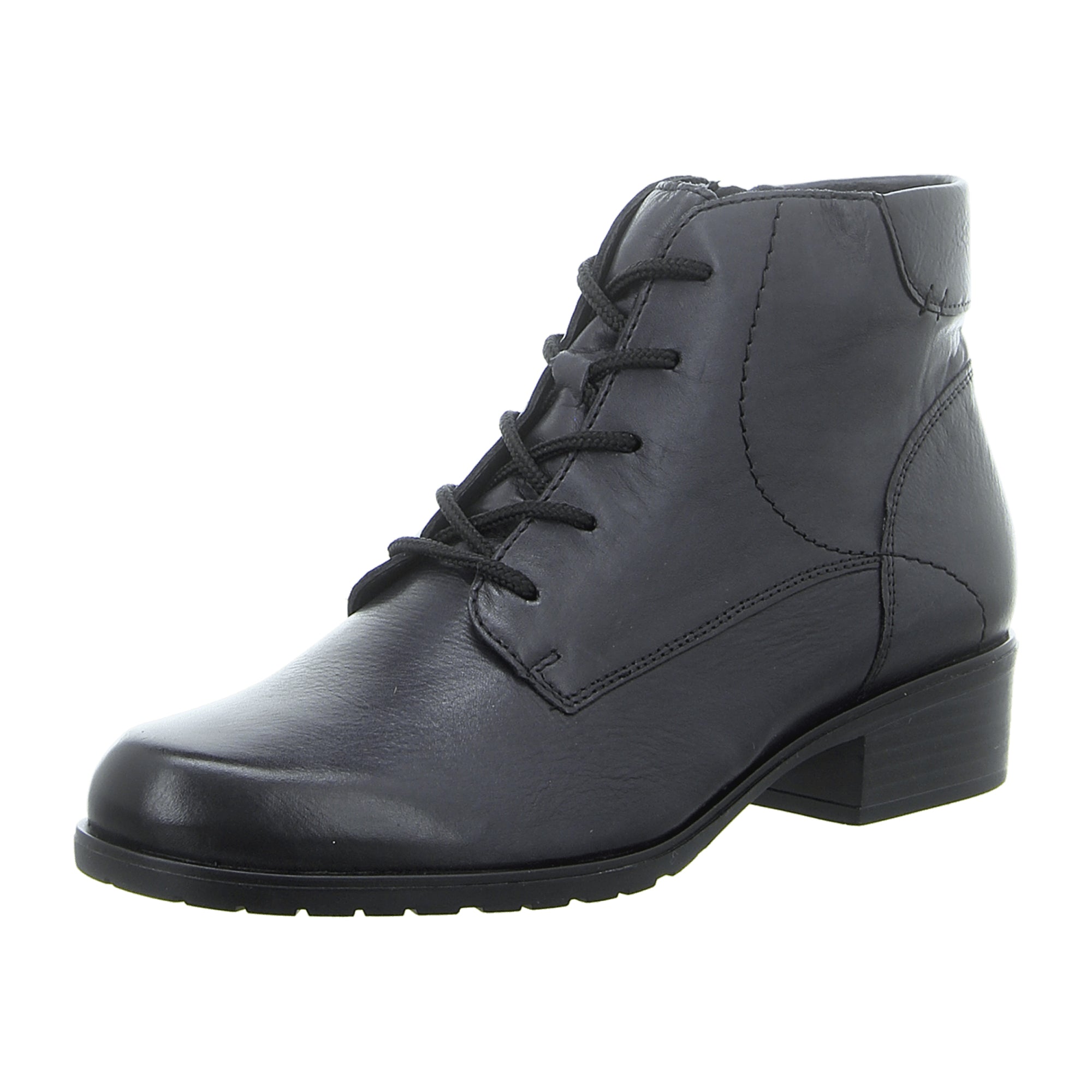 Remonte Women's Lace-Up Ankle Boots Blue