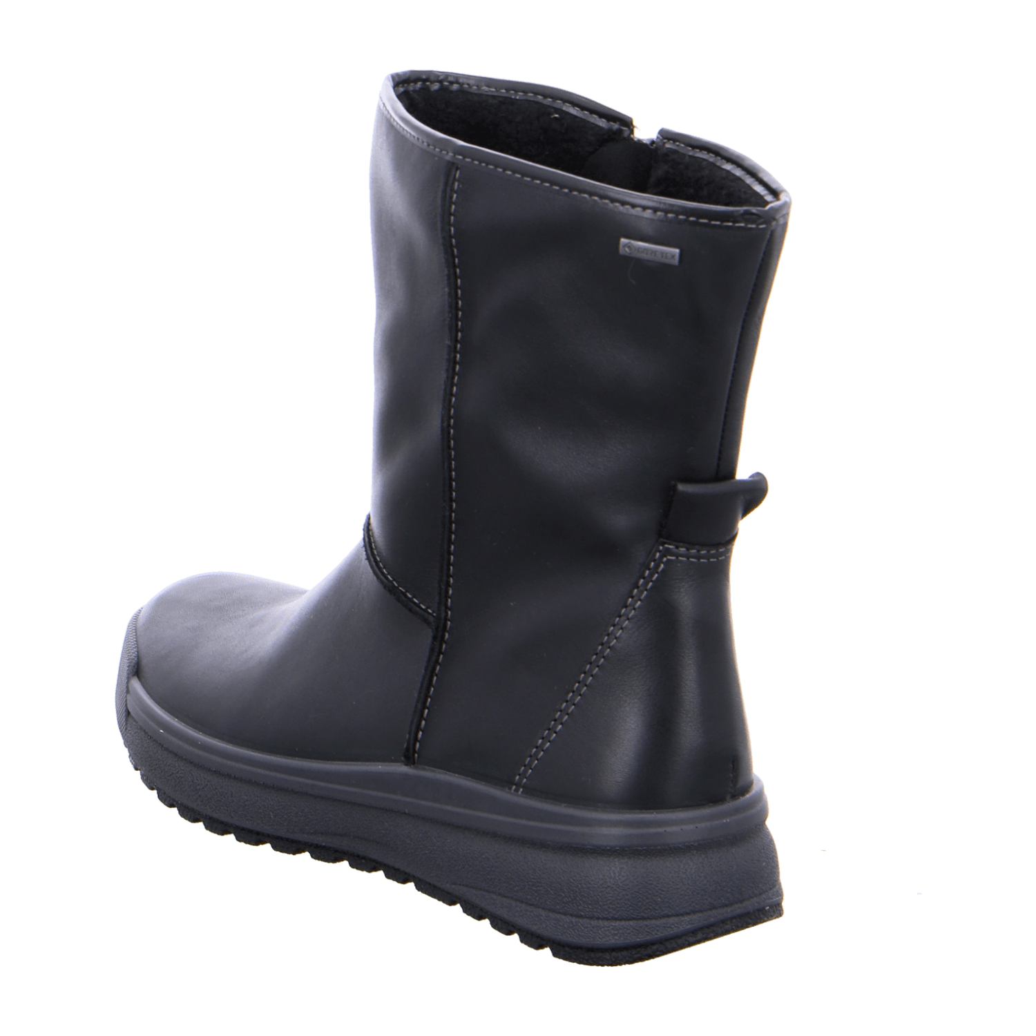 ARA ASPEN Women's Winter Boots Snow Boots Genuine Leather Zipper Gore-Tex Lined Black - Bartel-Shop