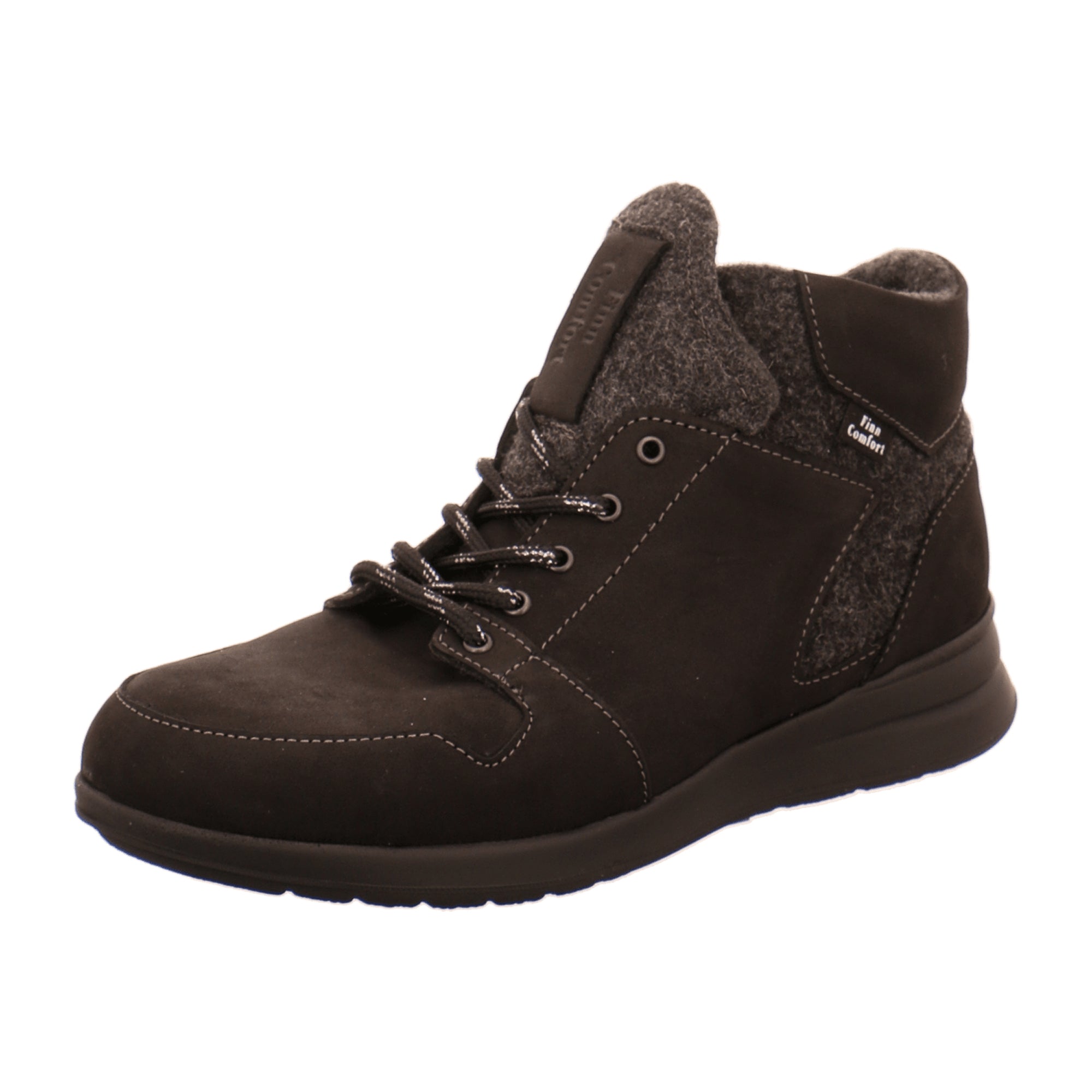 Finn Comfort Carezza Women's Comfort Shoes - Stylish Black Leather