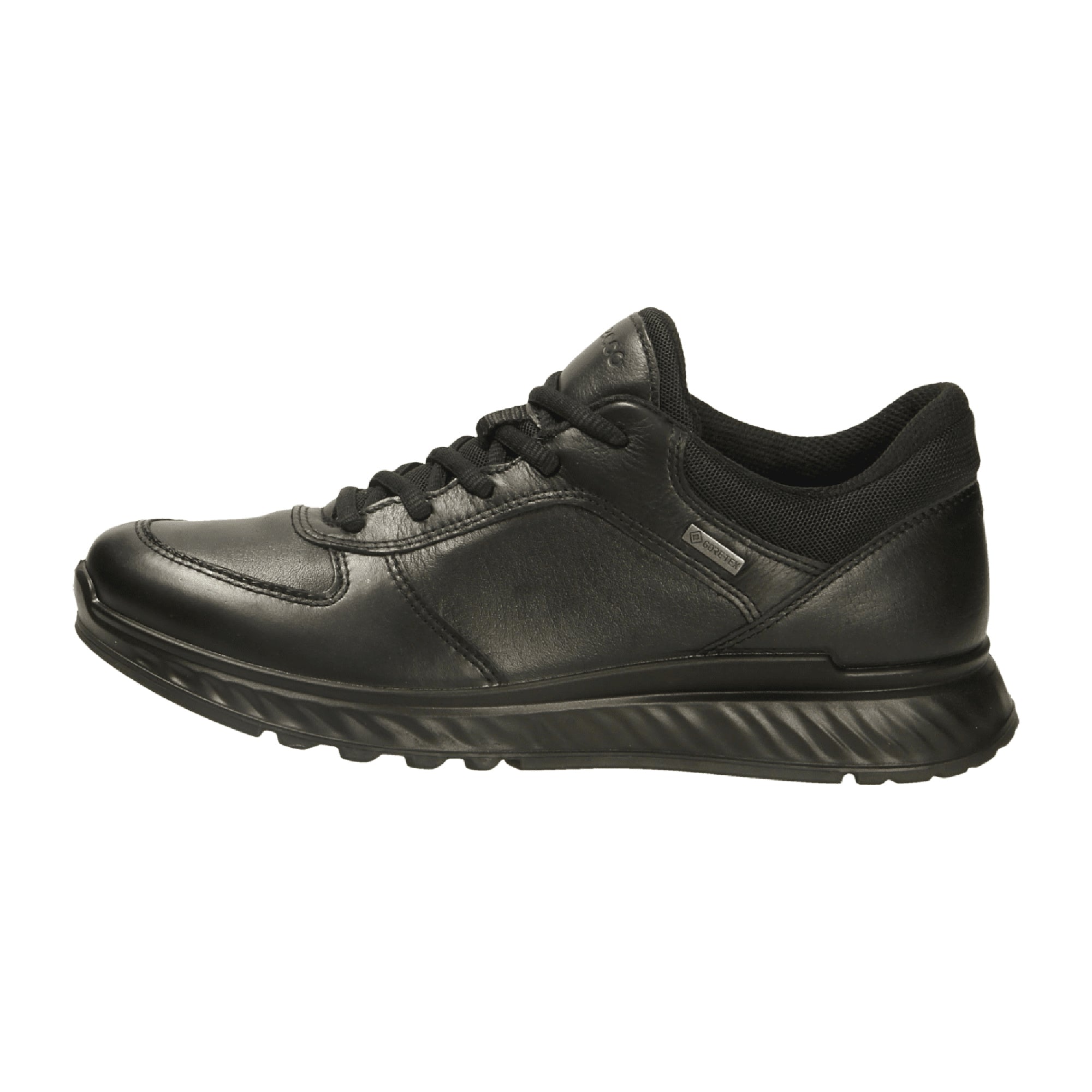 Ecco Exostride Women's Low GTX Casual Lace-Up Shoe, Black