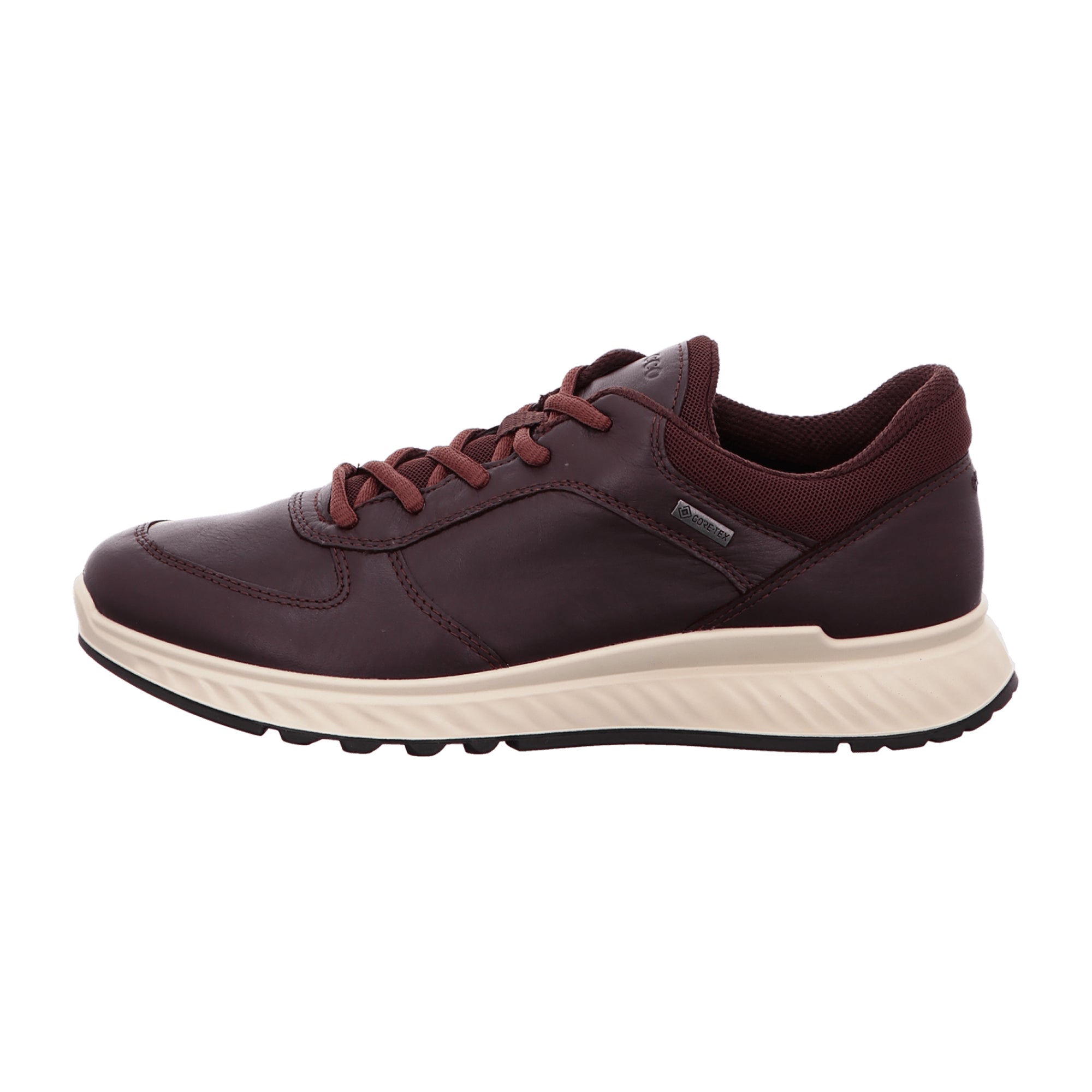 Ecco Exostride W Women's Casual Lace-Up Shoes, Red - Waterproof and Comfortable