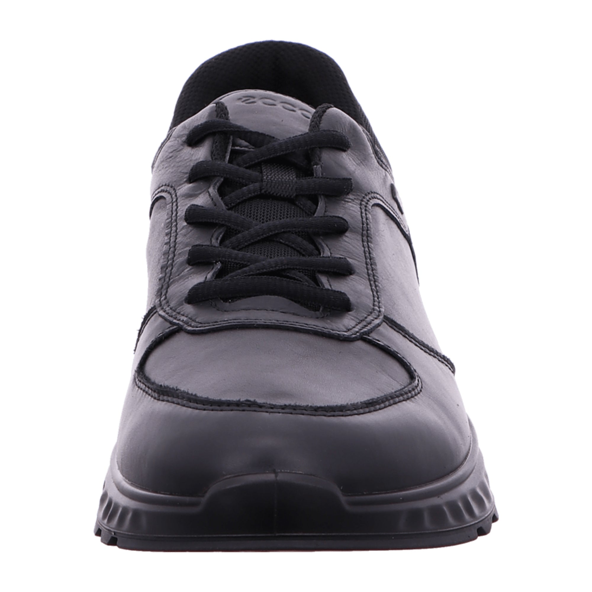 Ecco Exostride M Men's Lace-Up Shoes in Black with Gore-Tex