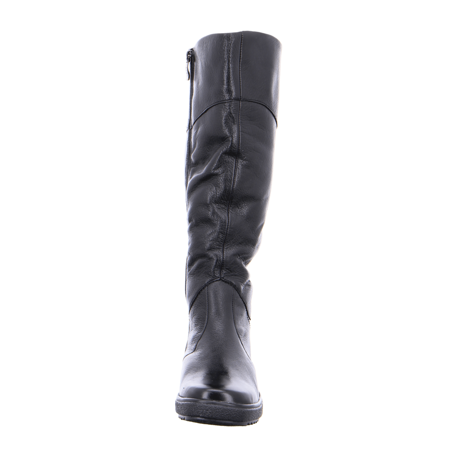 ARA BERGEN Women's Ankle Boots Black with Zipper Round Toe - Bartel-Shop