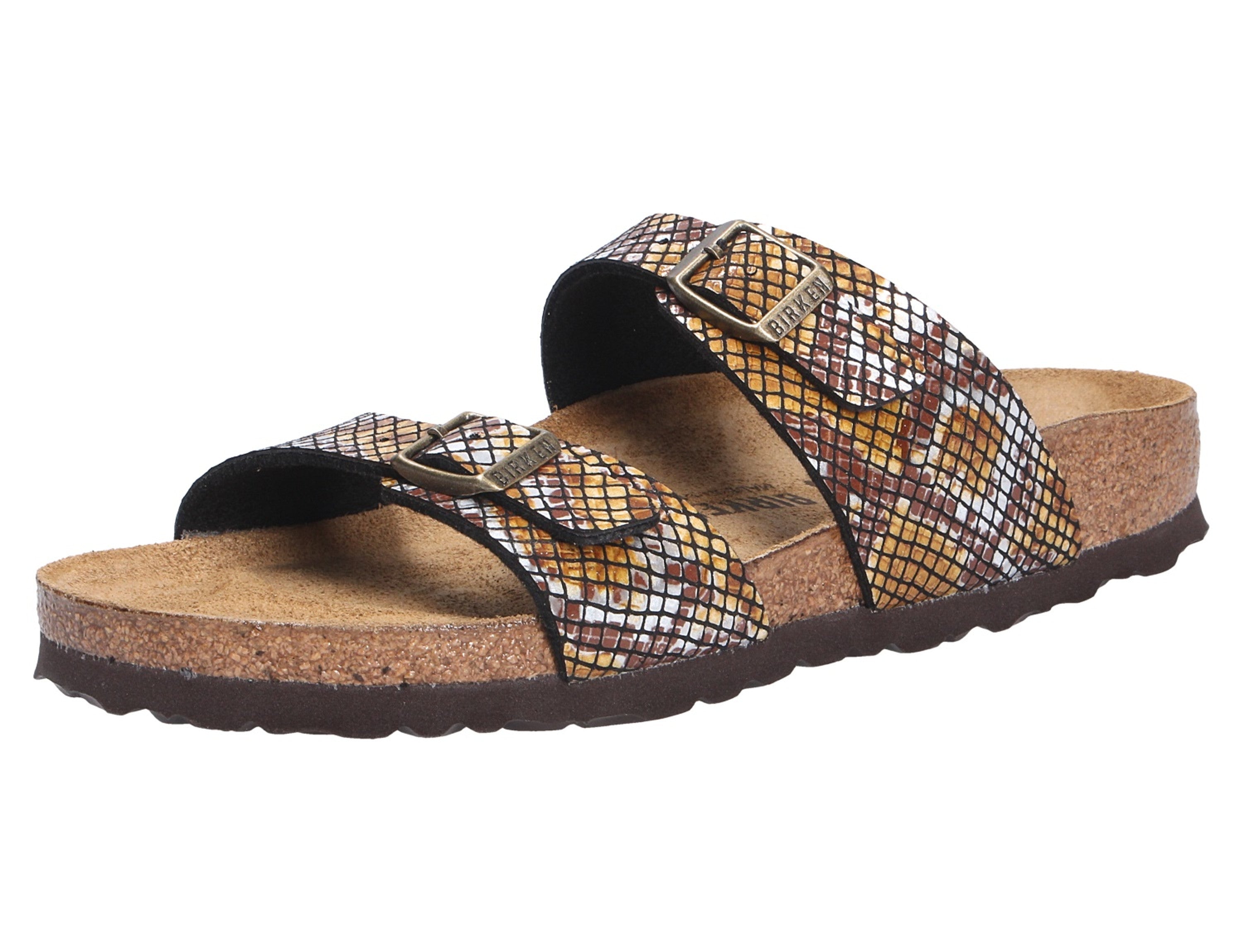 Birkenstock Sydney mules brown Birko-Flor - Bartel-Shop