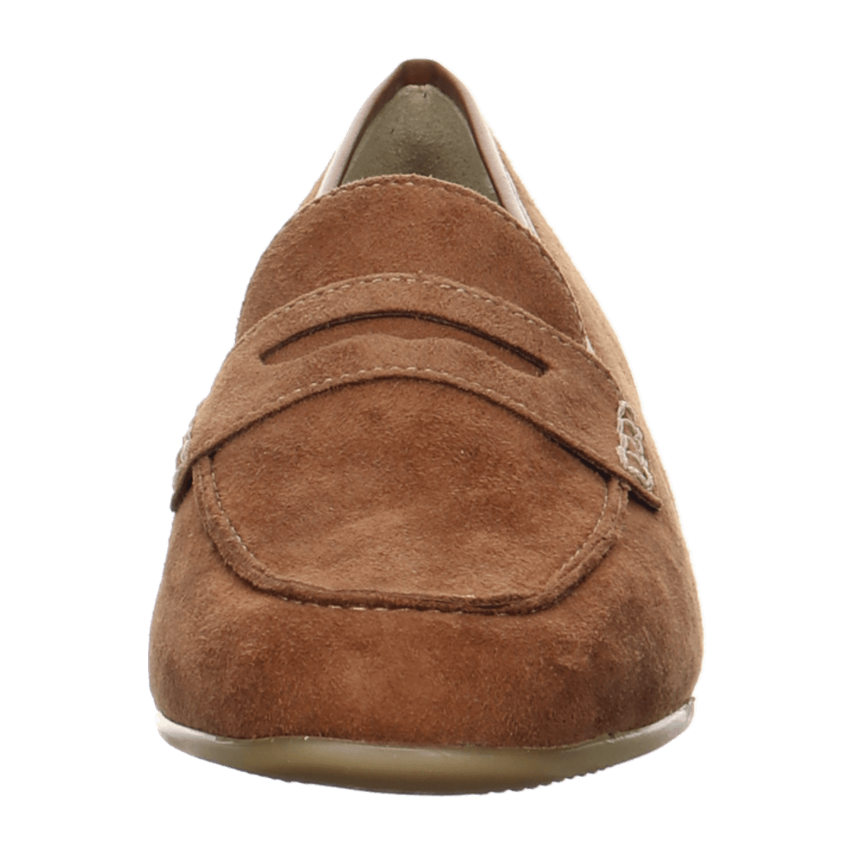 ARA KENT Women's Brown Suede Slippers with Leather Lining