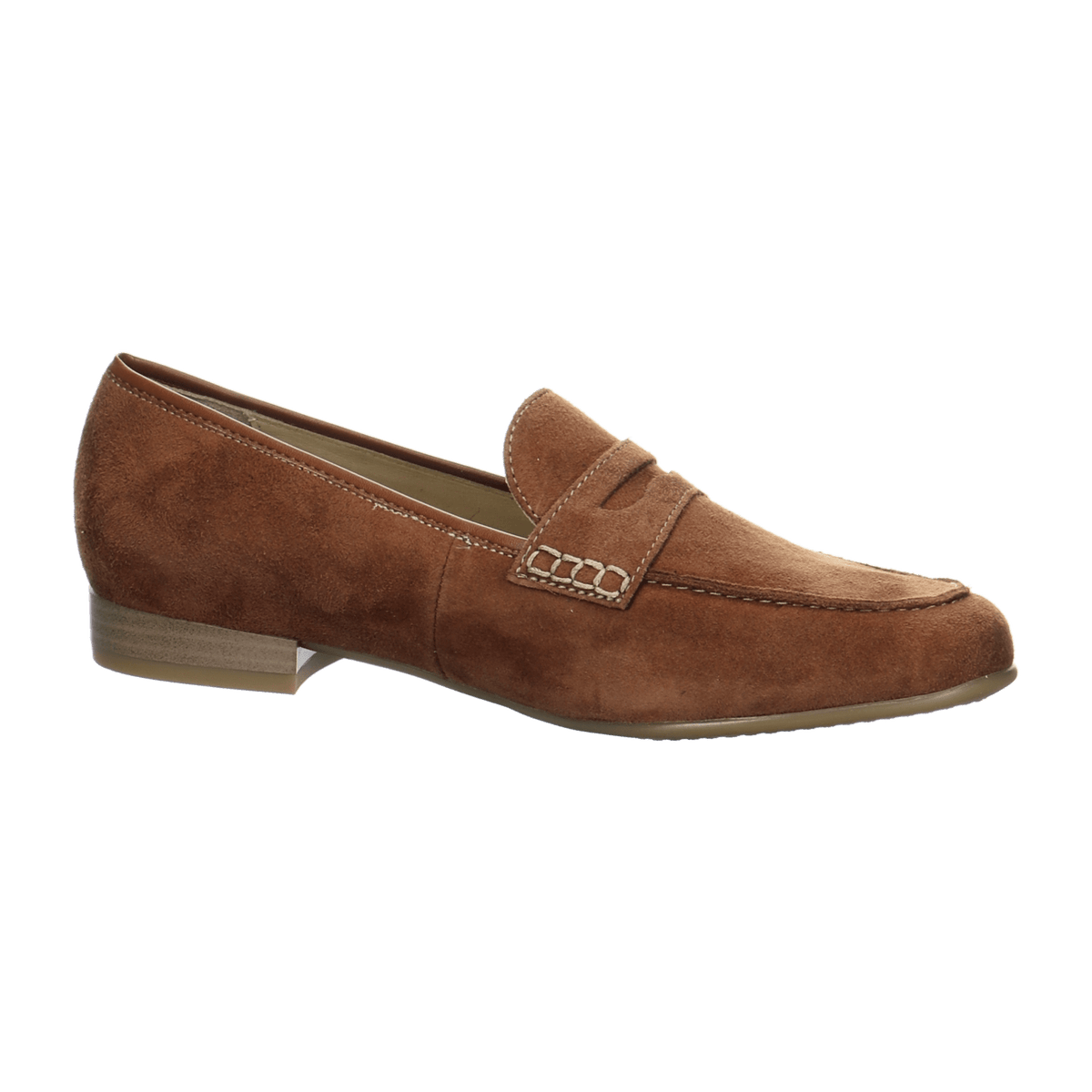 ARA KENT Women's Brown Suede Slippers with Leather Lining