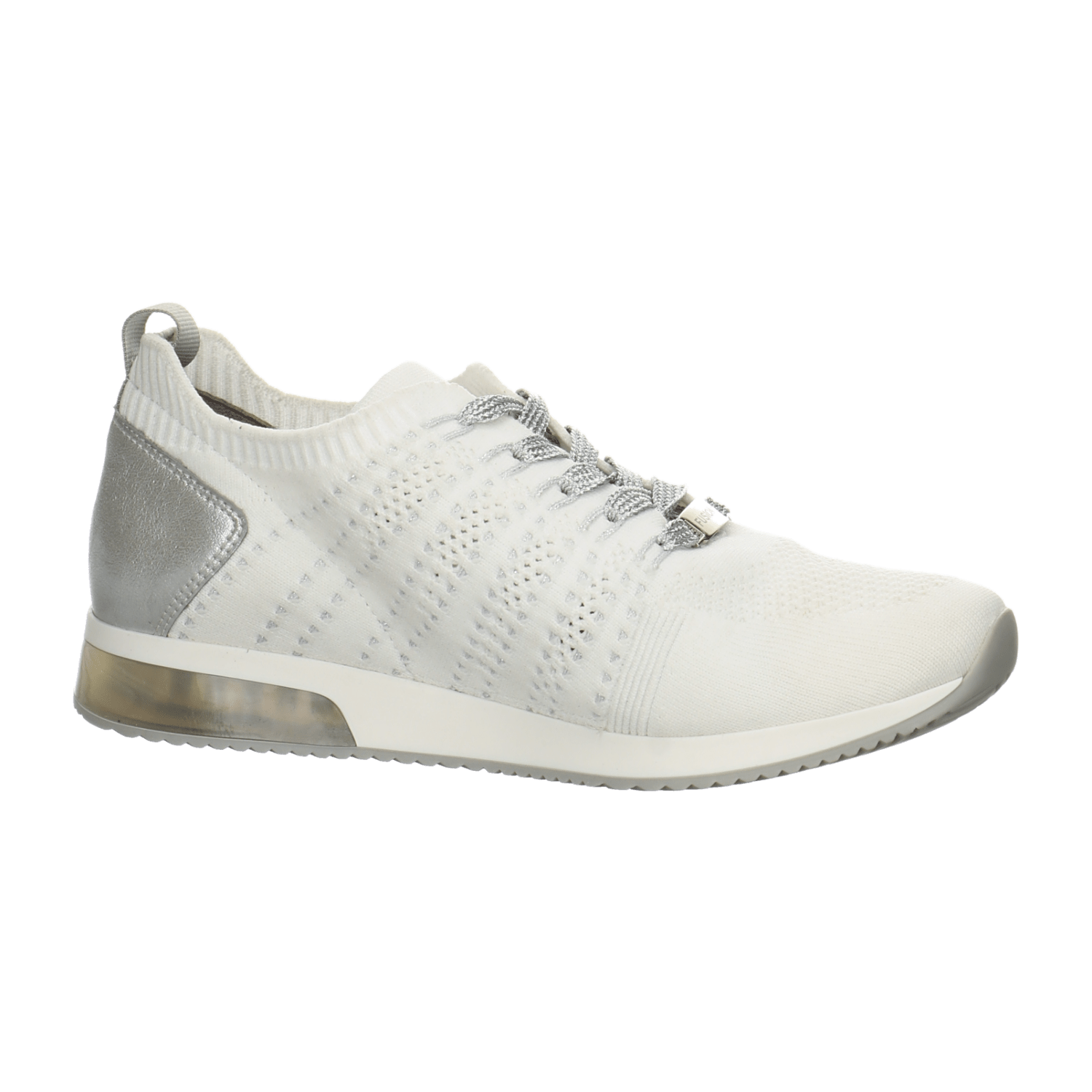 ARA Women's Low-Top Lace-Up Sneakers in White with Synthetic Sole and Cold-Weather Lined Interior