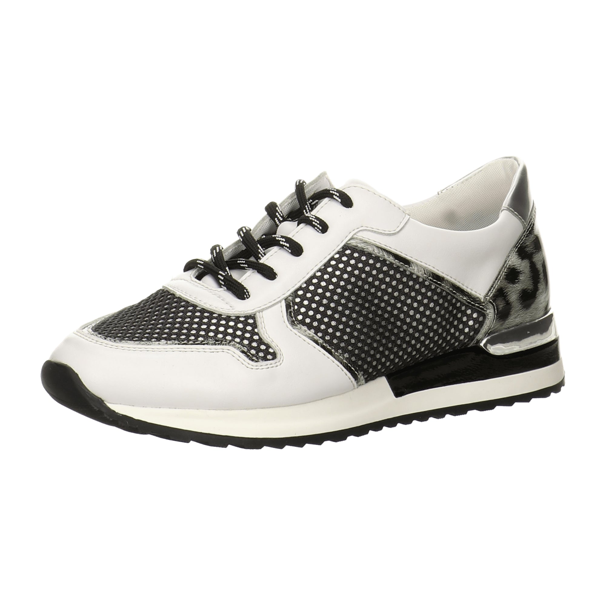 Remonte Comfort Women's White Lace-Up Shoes Extra Wide Orthopedic Friendly