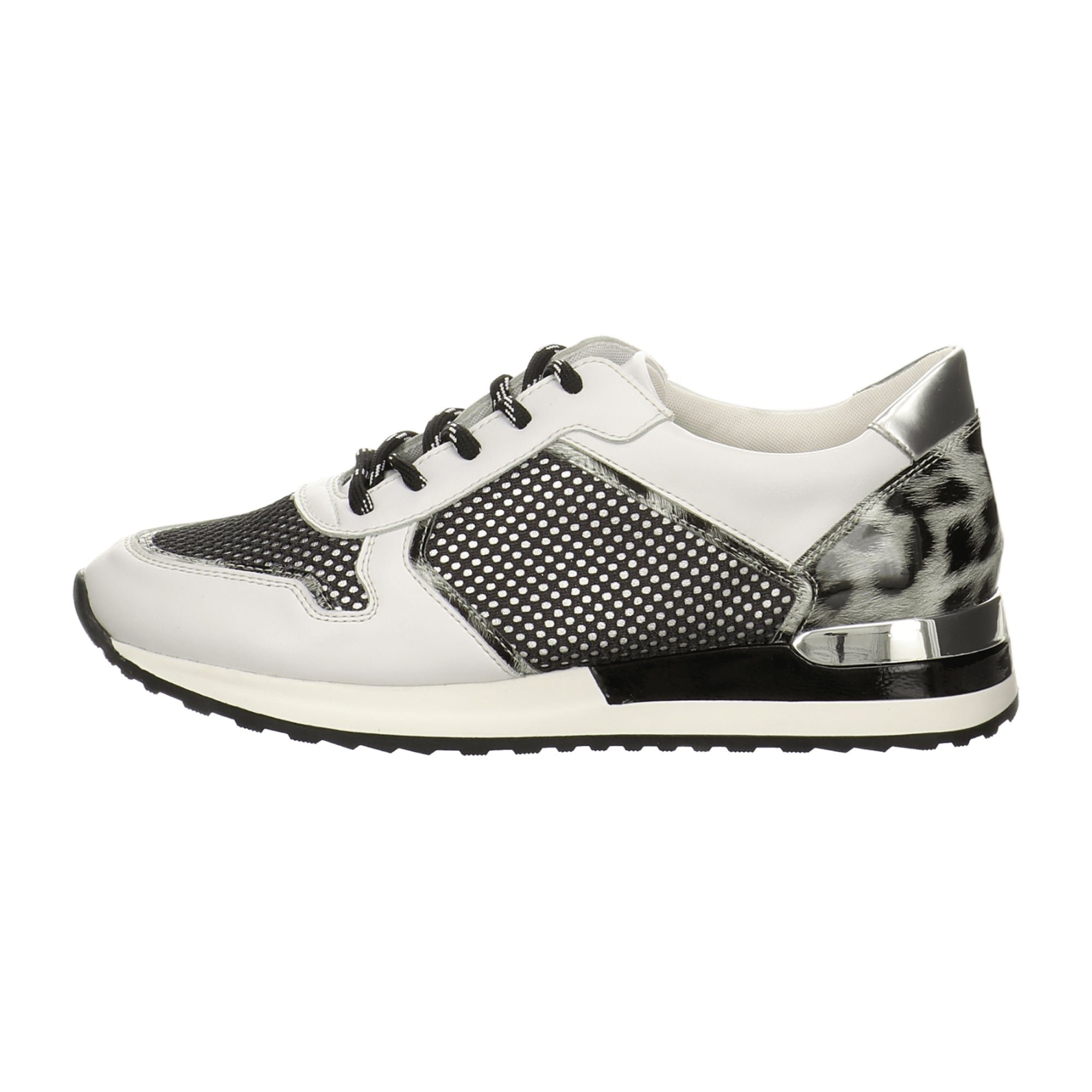 Remonte Comfort Women's White Lace-Up Shoes Extra Wide Orthopedic Friendly