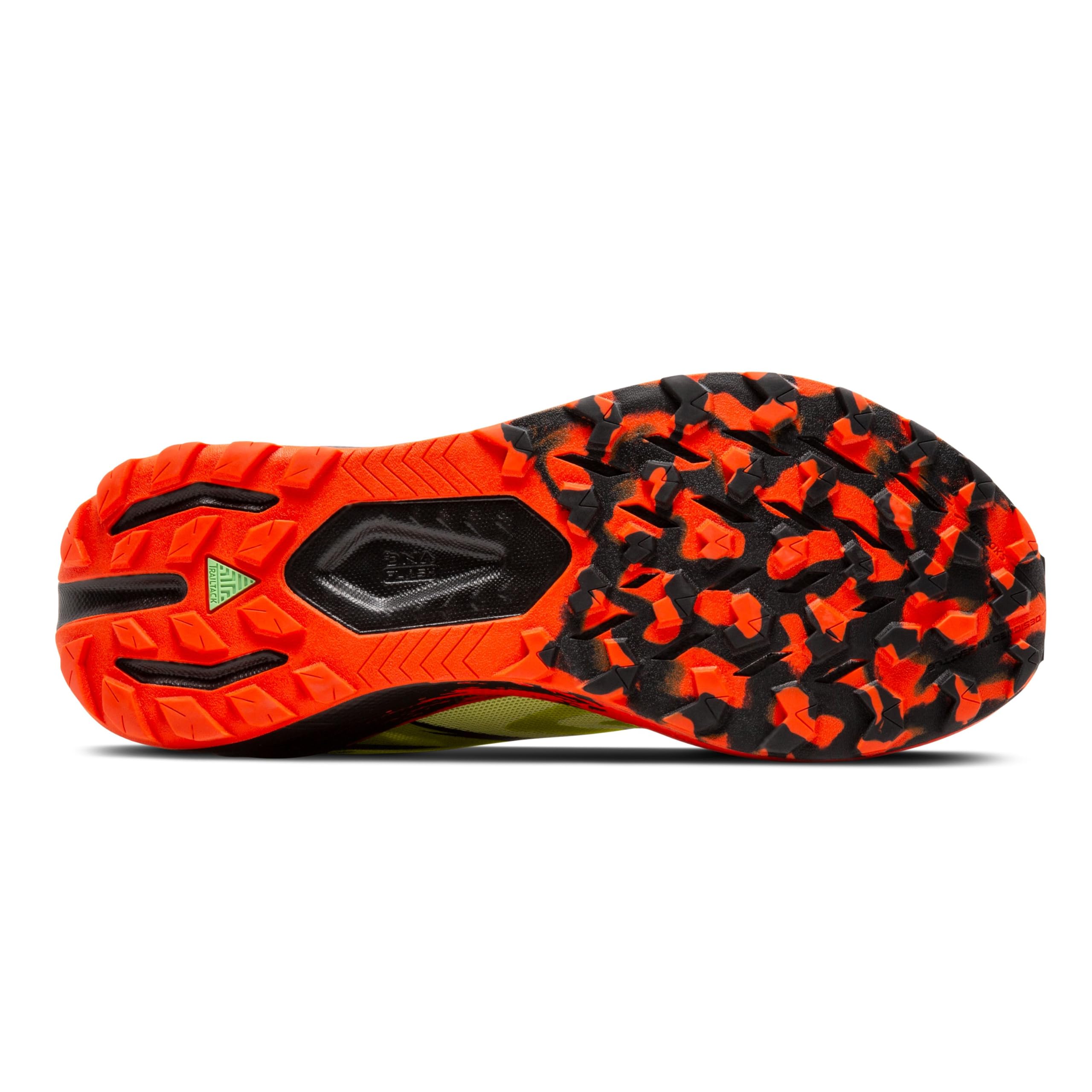 Brooks Men's Catamount 3 Trail Running Shoes Lightweight Cotton Acid Lime Cherry Tomato