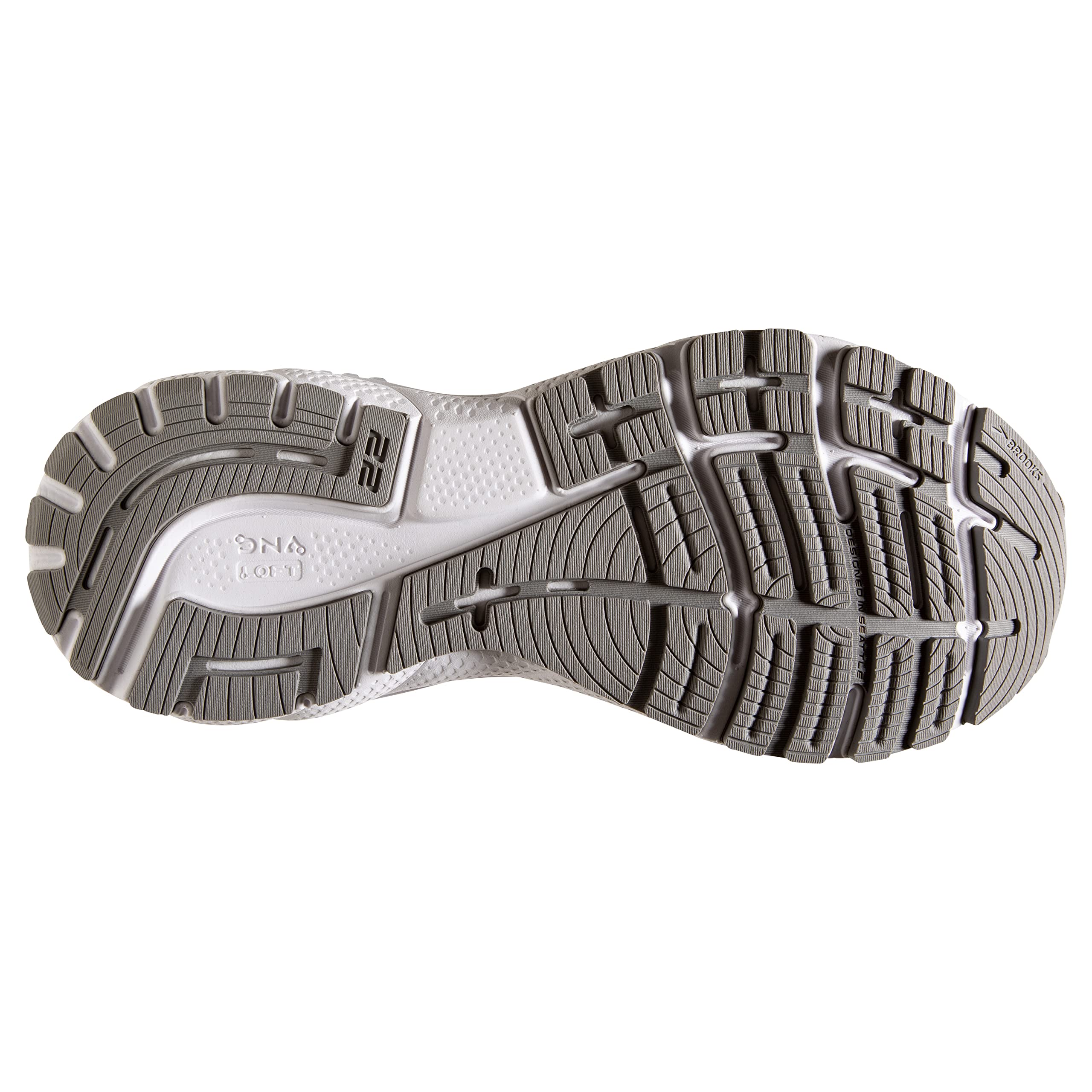 Brooks Glycerin GTS 20 Men's Road Running Shoes Ebony White Nightlife Synthetic