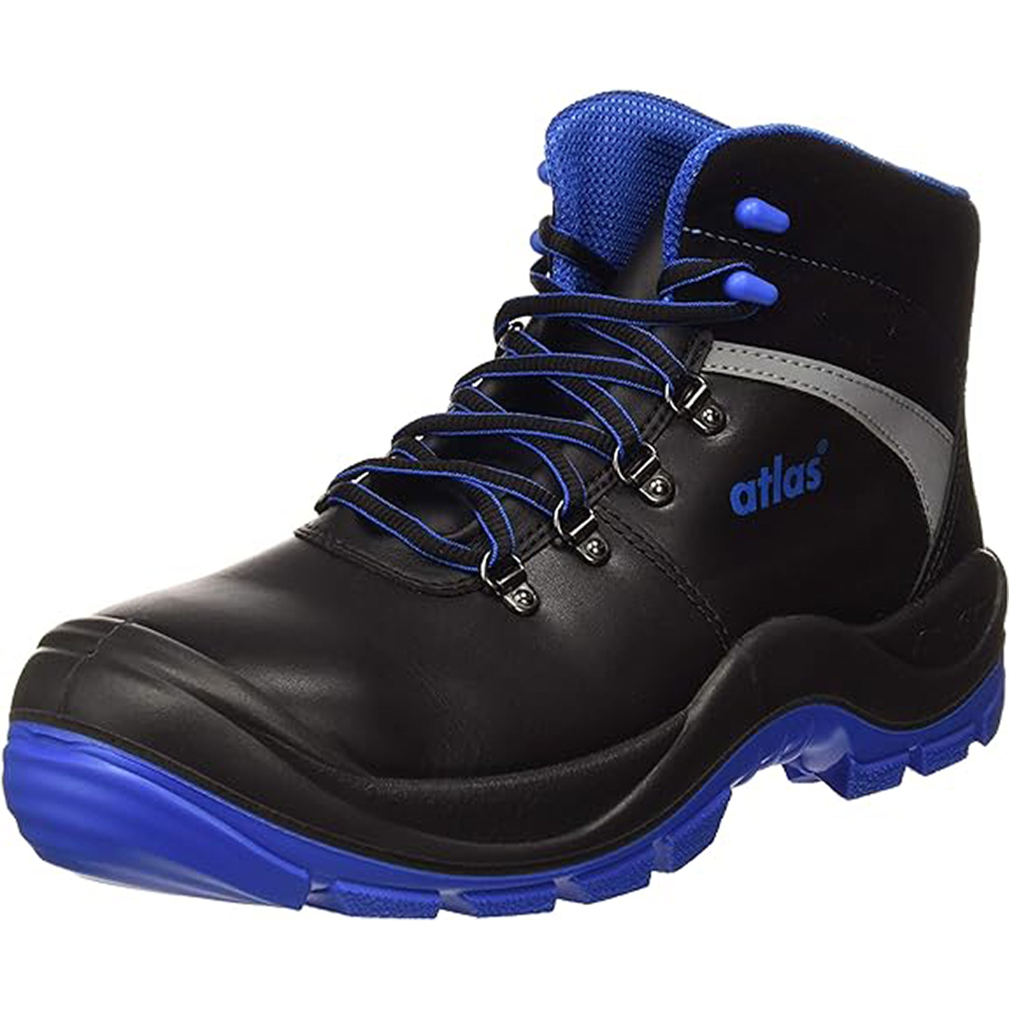 ATLAS SL 525 XP blue ESD Steel Toe Cap Leather Safety work boots shoes