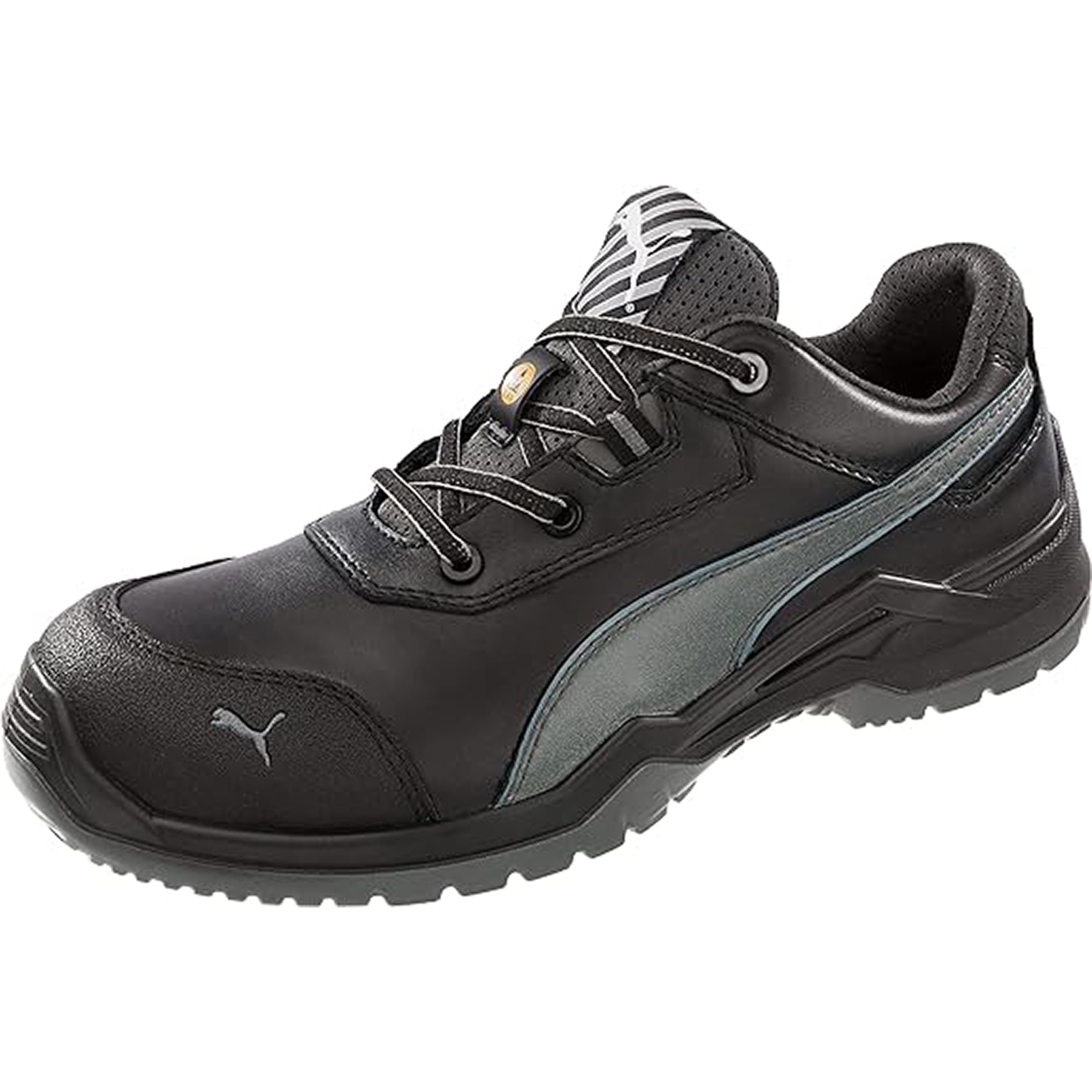 PUMA SAFETY ARGON RX Low S3 SRC ESD Cap Toe Black Safety work boots shoes