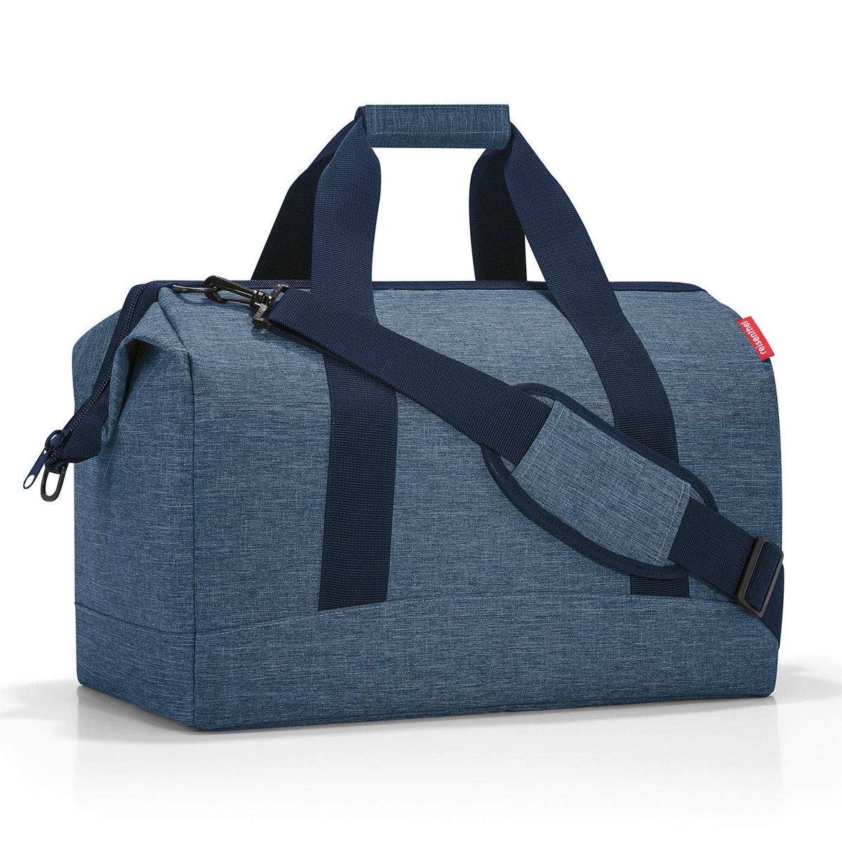 reisenthel Allrounder L Twist Bag - Water-Repellent Travel Duffle Blue