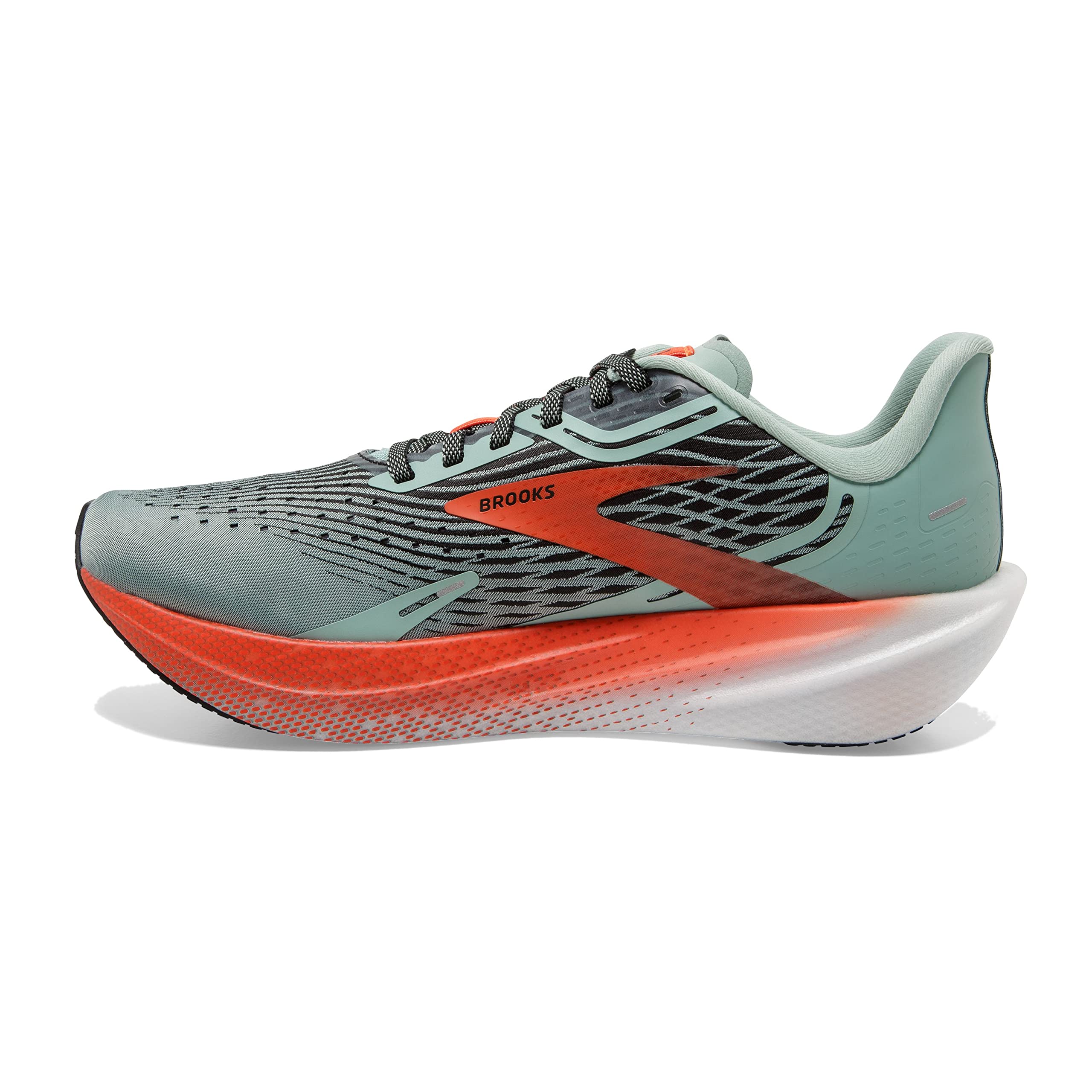 Brooks Hyperion Max Men Road Running Shoes Lightweight Black Blazing Yellow White