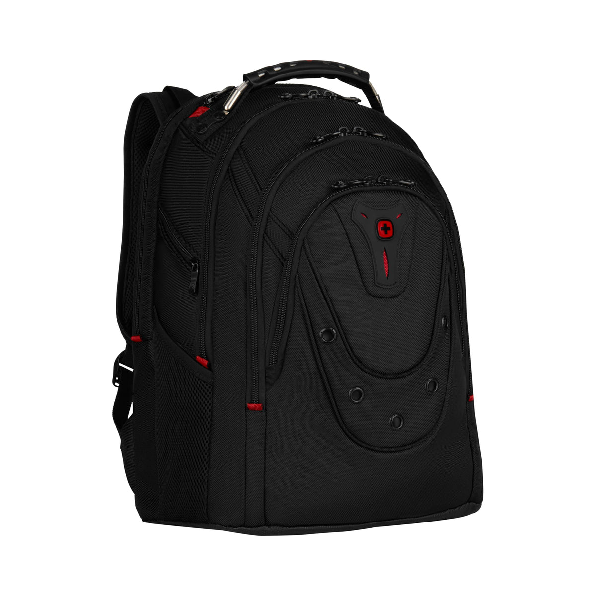 WENGER Ibex Deluxe Laptop Backpack 14-16" - Black Business Backpack with USB