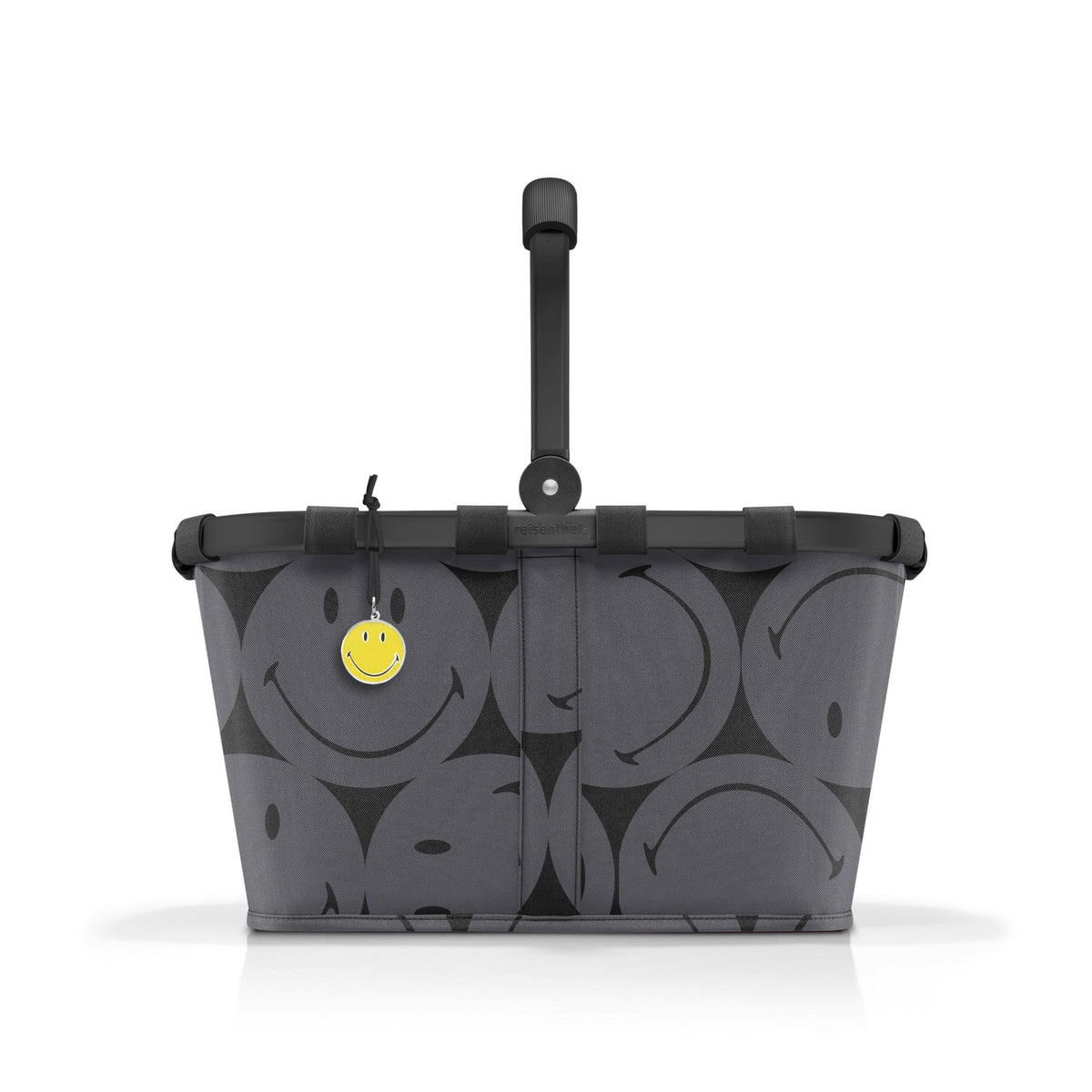 reisenthel Carrybag Shopper Basket Smiley Grey Polyester