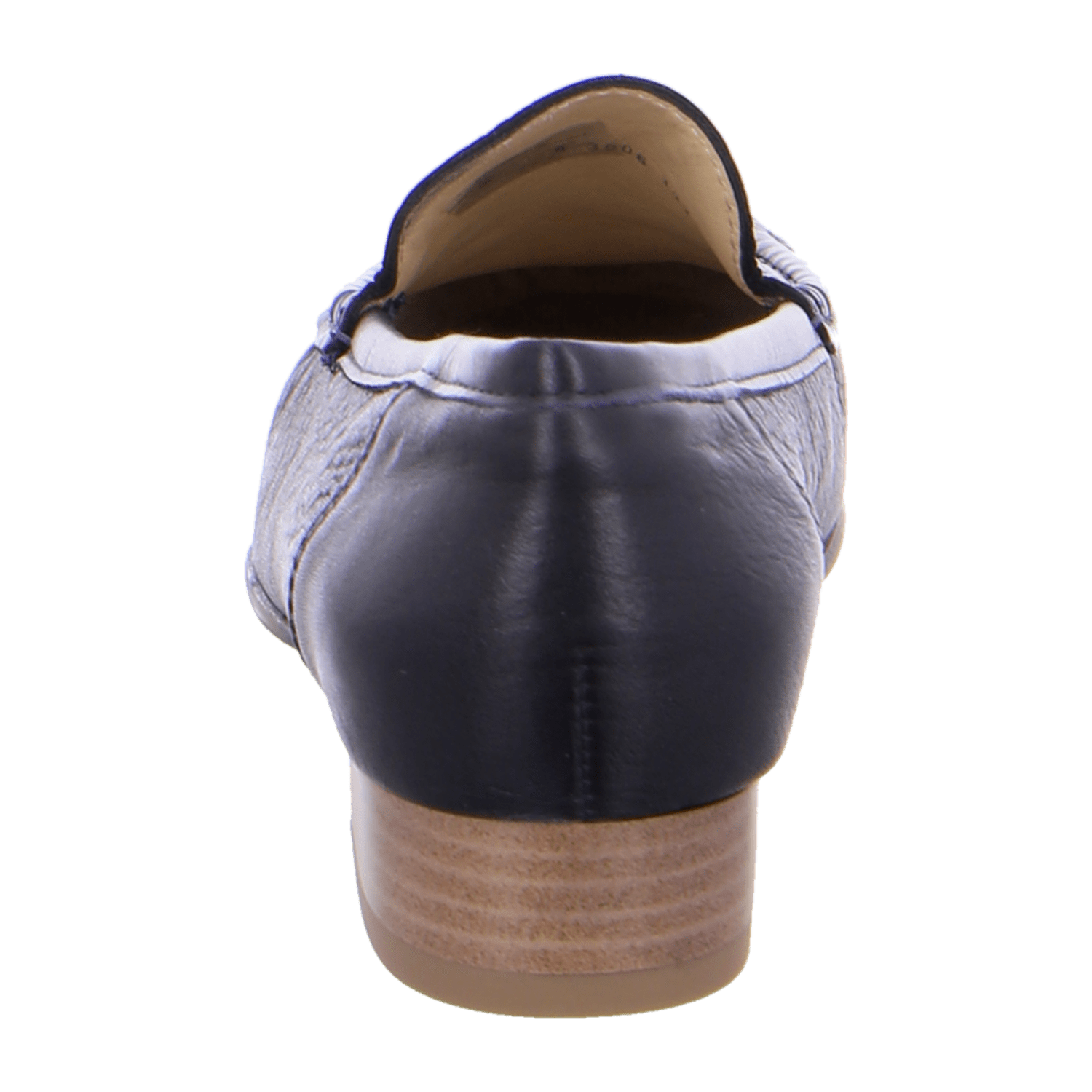 ARA ATLANTA Women's Moccasin in Blue Smooth Leather with Textile Lining and Synthetic Sole