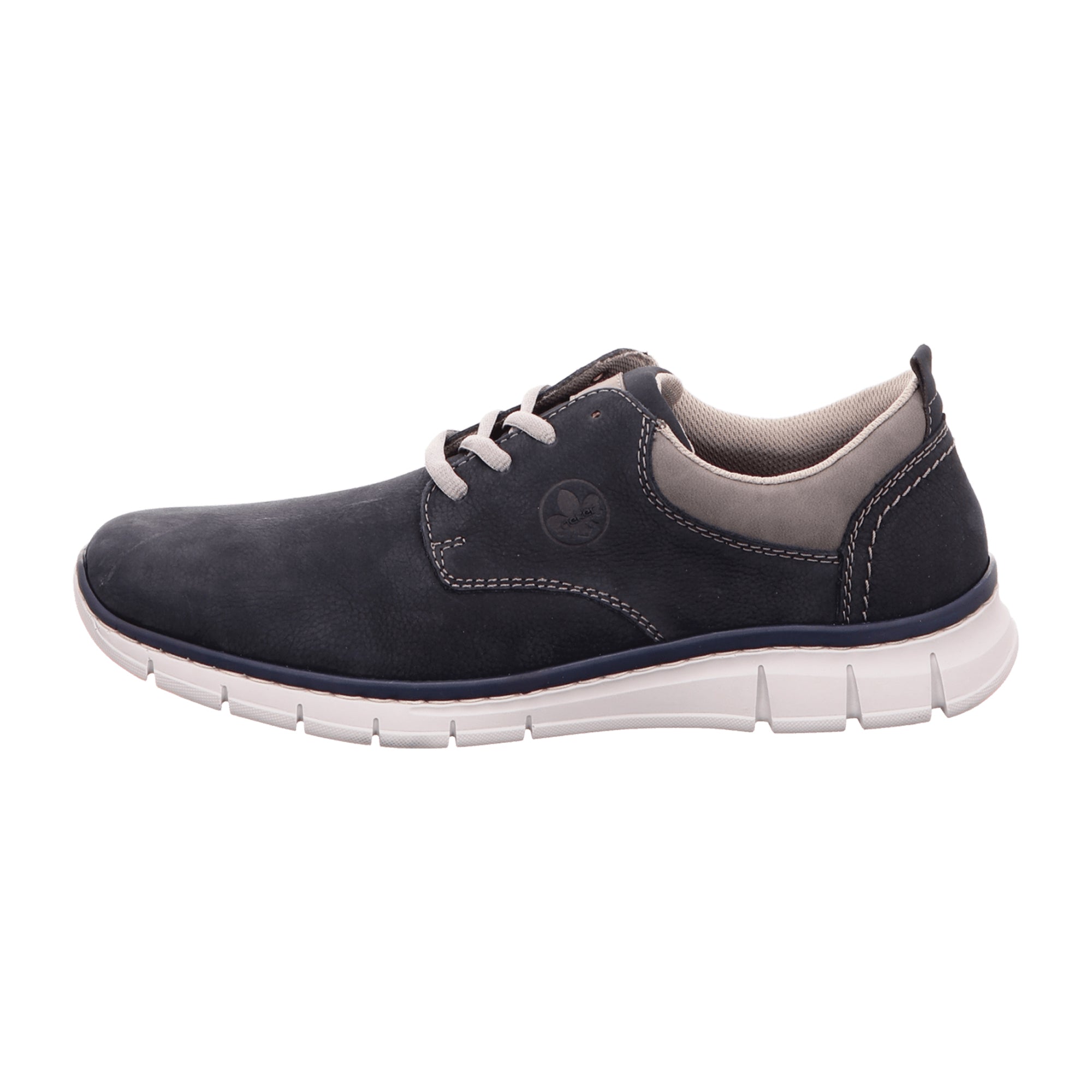 Rieker Men's Blue Sneakers Jaipur Auxerre Namur Textile Synthetic Sole