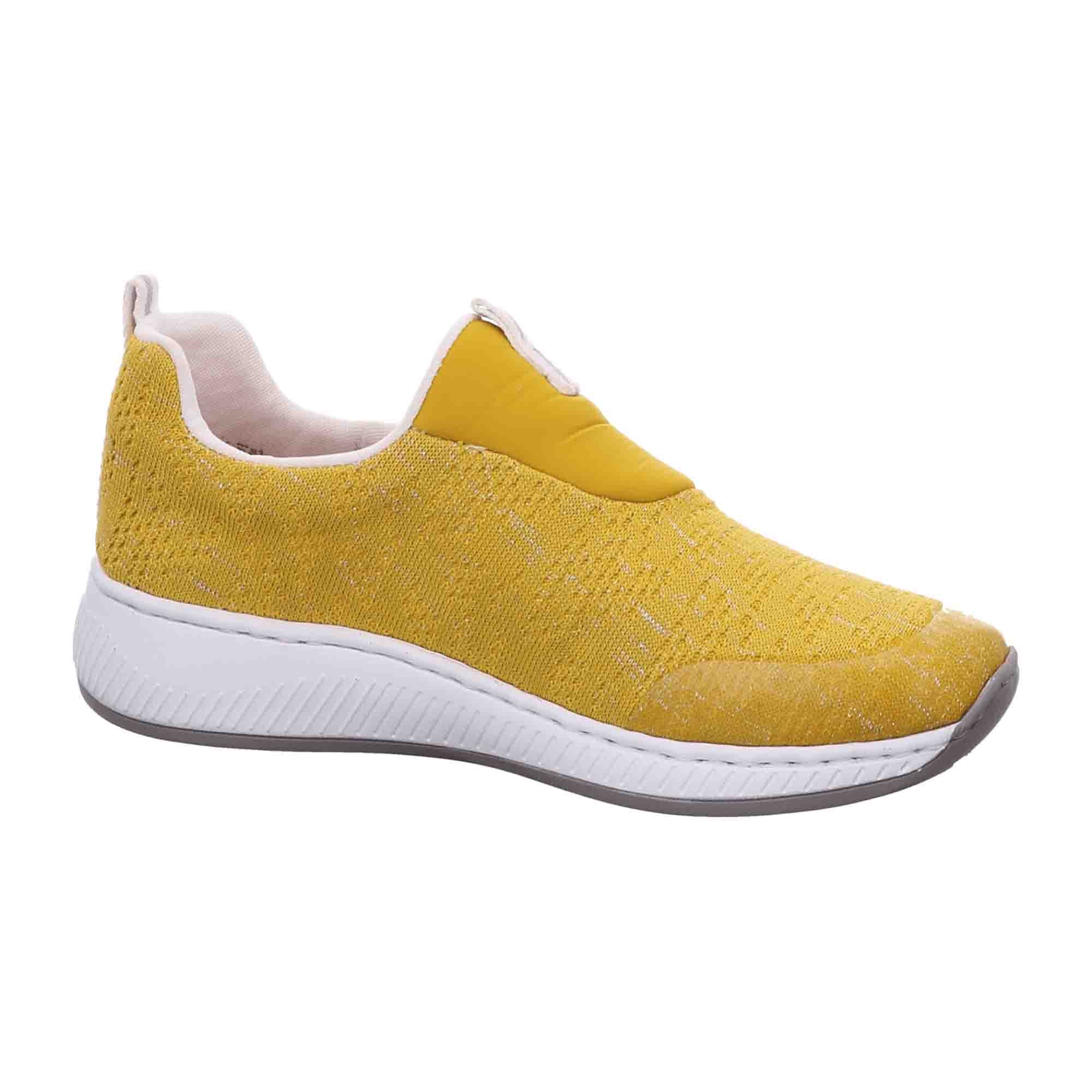 Rieker NV Women's Yellow Shoes Comfortable Stylish Footwear for Everyday Use