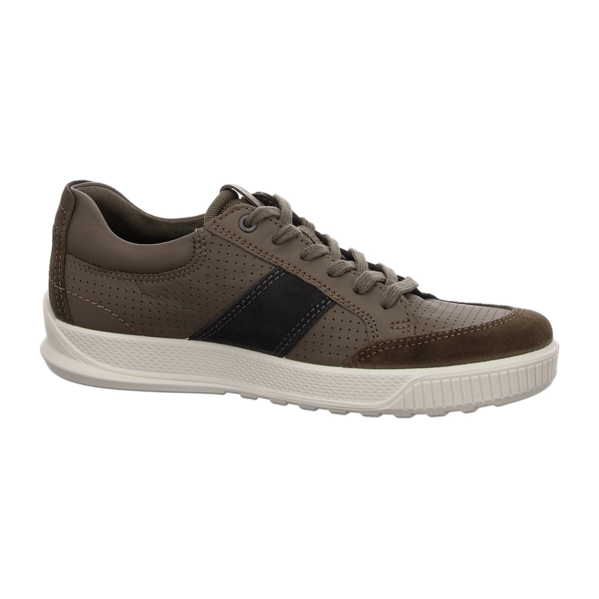 Ecco Byway Men's Casual Brown Leather Shoes - Durable & Stylish