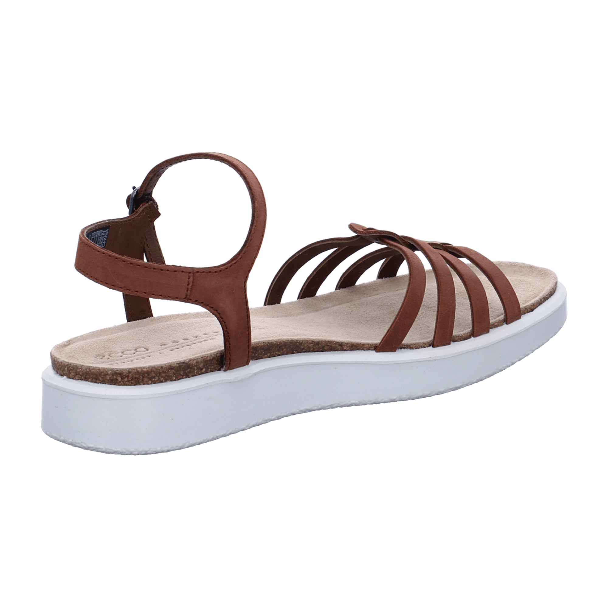 Ecco CORKSPHERE Women's Sandal - Stylish & Comfortable, Brown