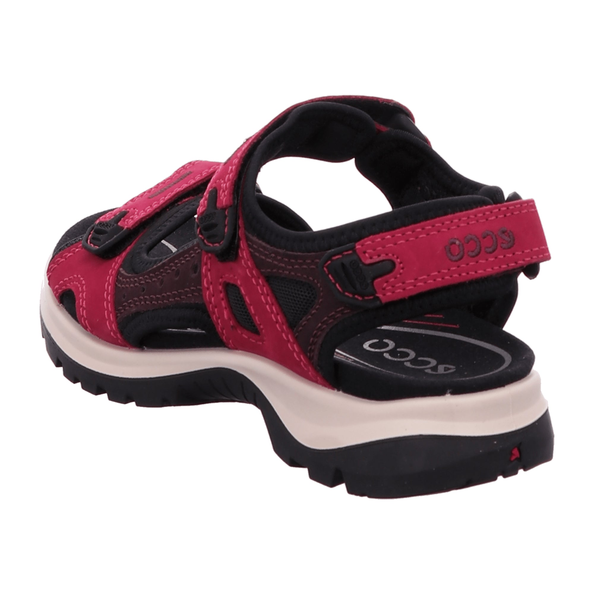 ECCO Women's OFFROAD Adjustable Sandals - Vibrant Red - Bartel-Shop