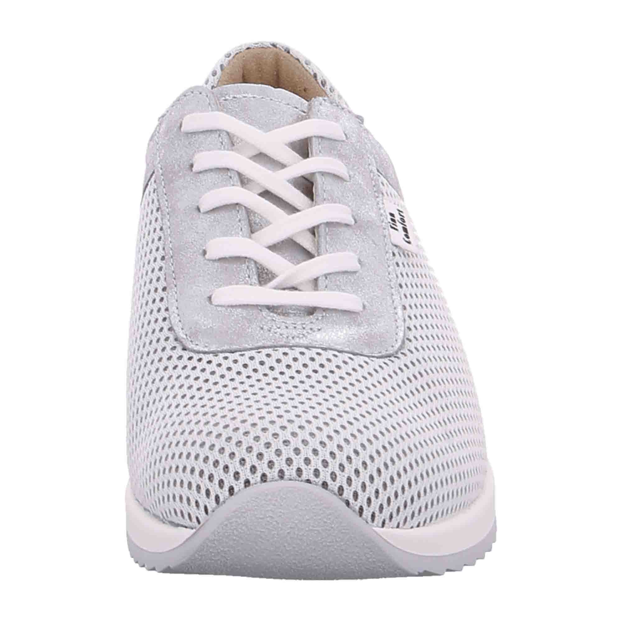 Finn Comfort Cerritos Women's Stylish Silver Comfort Sneakers
