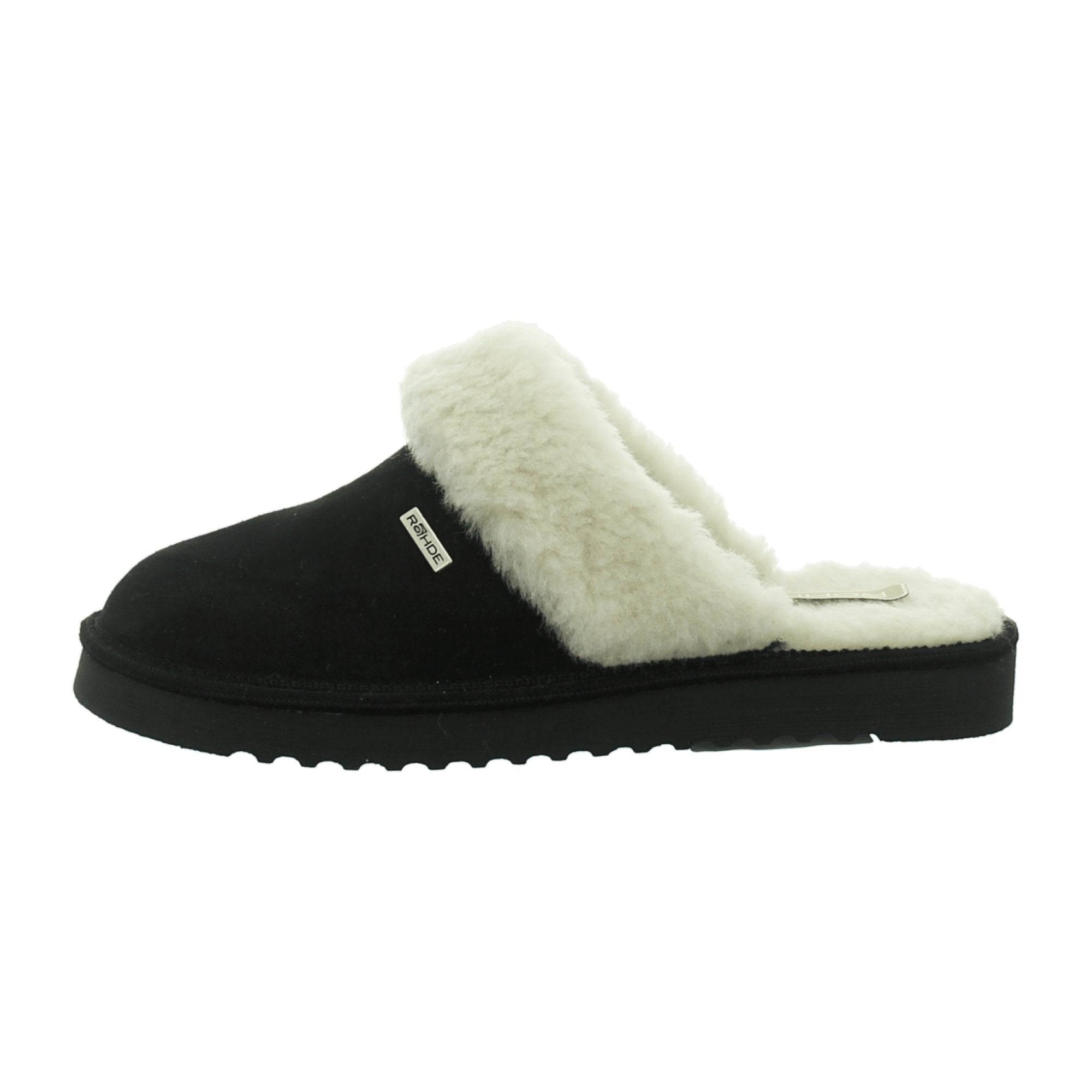 Rohde Maiori Women's Black Flat Shoes for Fall and Winter