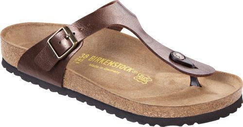 Birkenstock thong sandal Gizeh toffee Birko-Flor - Bartel-Shop
