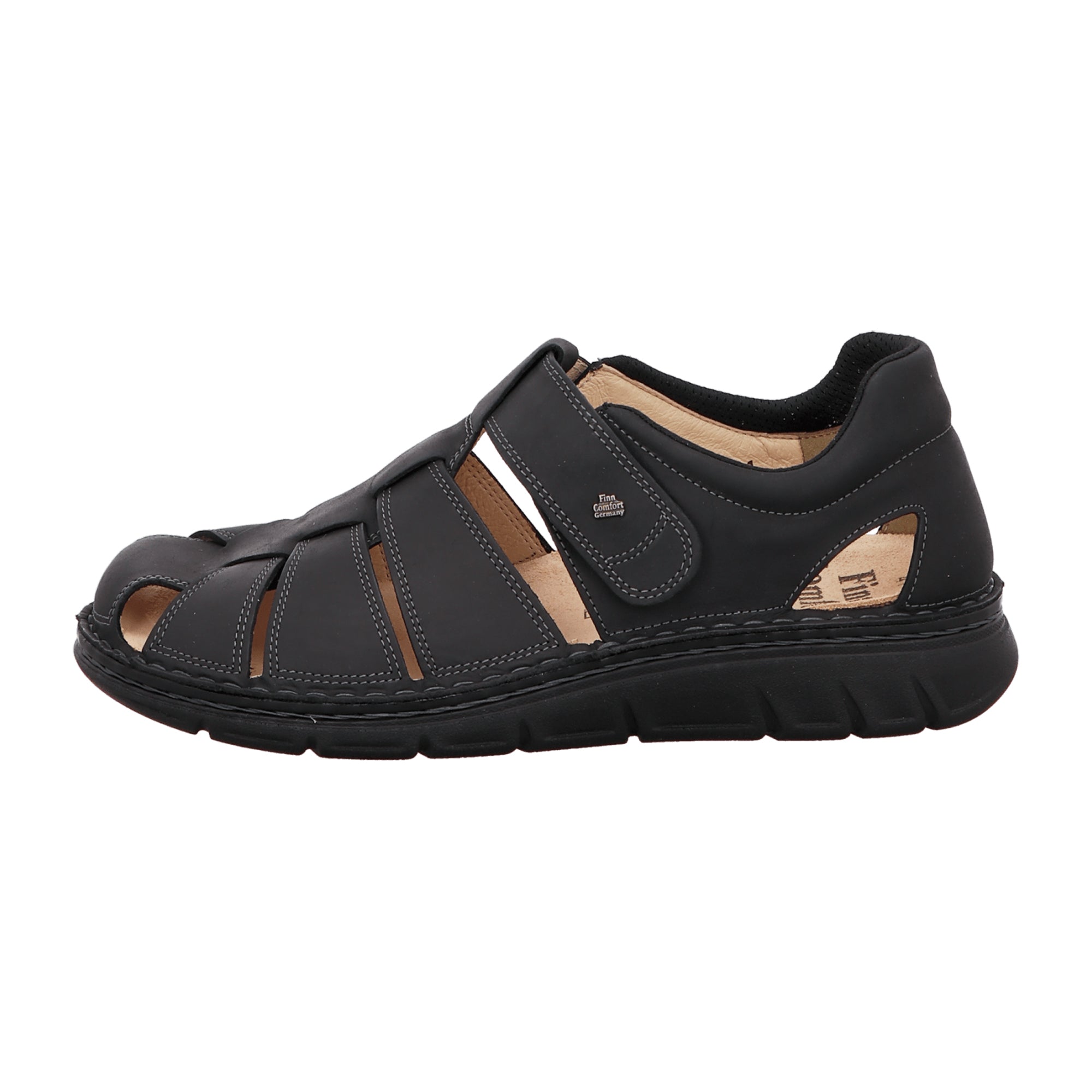 Finn Comfort Men's Comfort Sandals, Stylish & Durable, Black