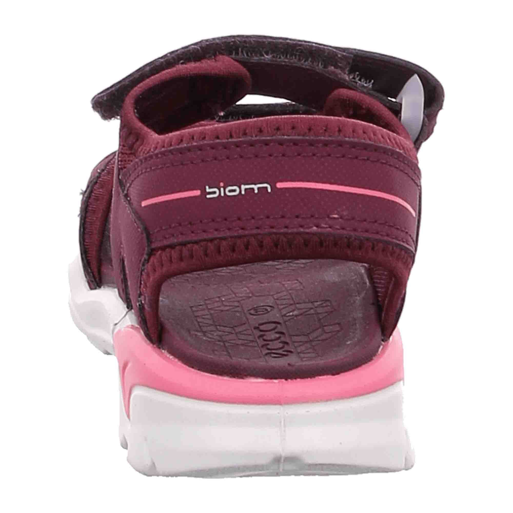 Ecco BIOM RAFT Kids Sandals in Vibrant Red - Durable & Stylish