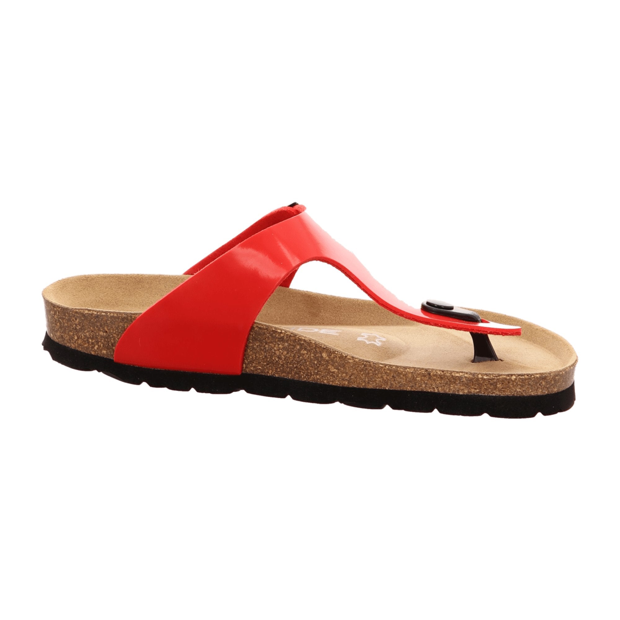 Rohde Red Slip-On Sandals with Wedge Heel Spring Summer Collection Fast Shipping