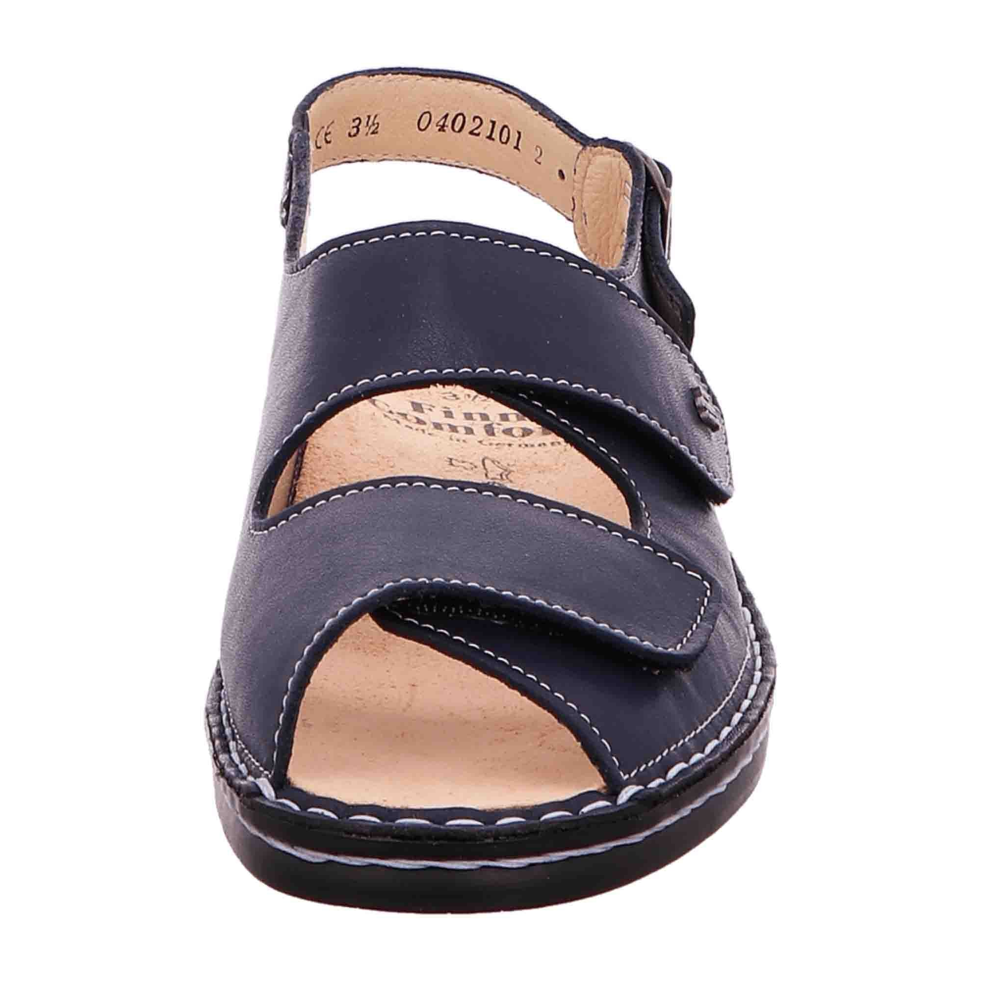 Finn Comfort Tahiti Atlantic Women's Sandals - Stylish Blue Comfort Footwear