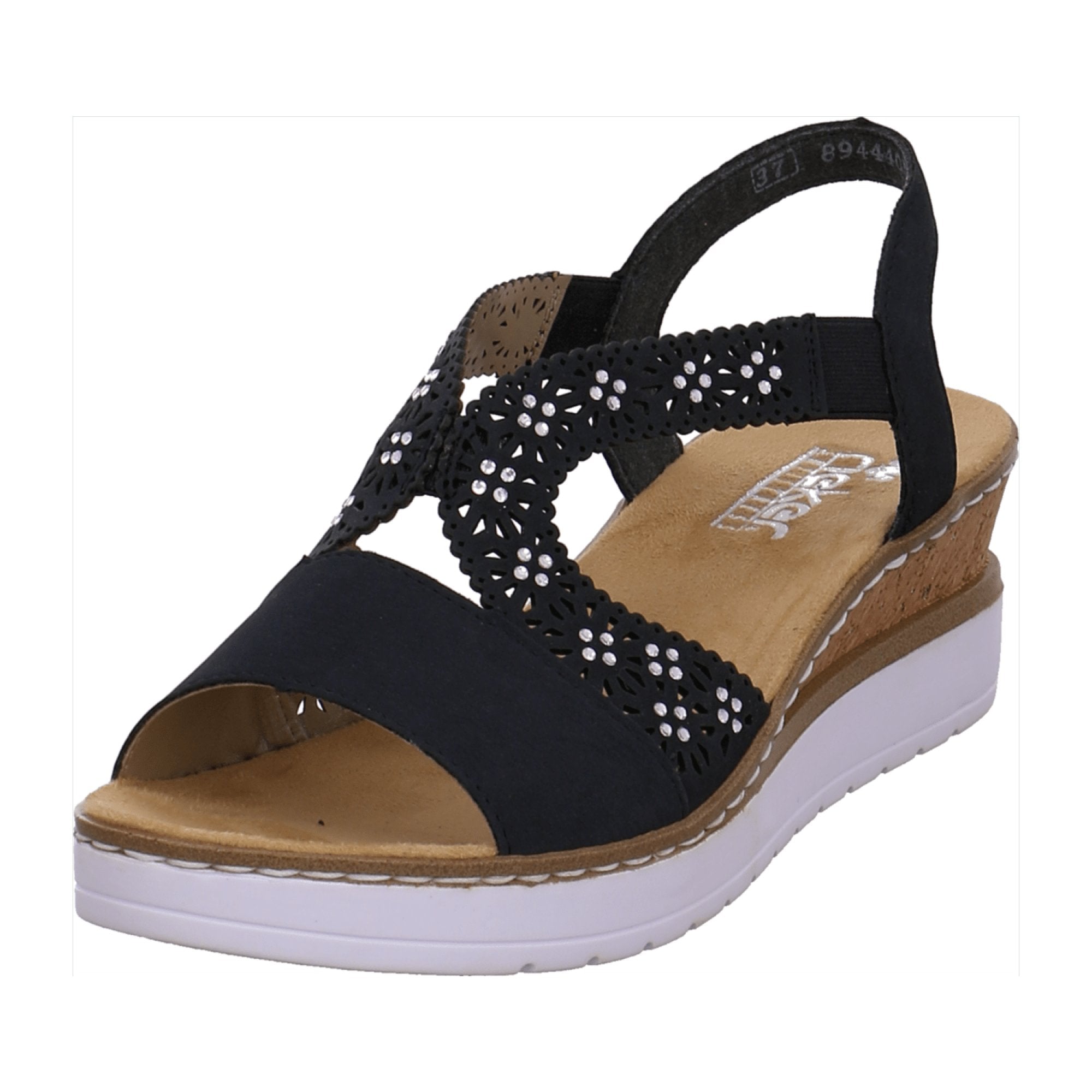 Rieker Comfortable Blue Women's Sandals Available Online at schuhe.de Fast Shipping