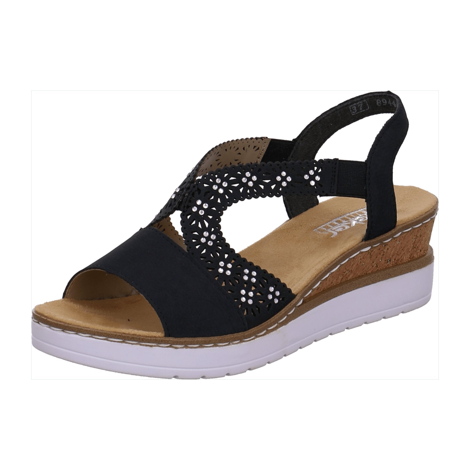 Rieker Comfortable Blue Women's Sandals Available Online at schuhe.de Fast Shipping