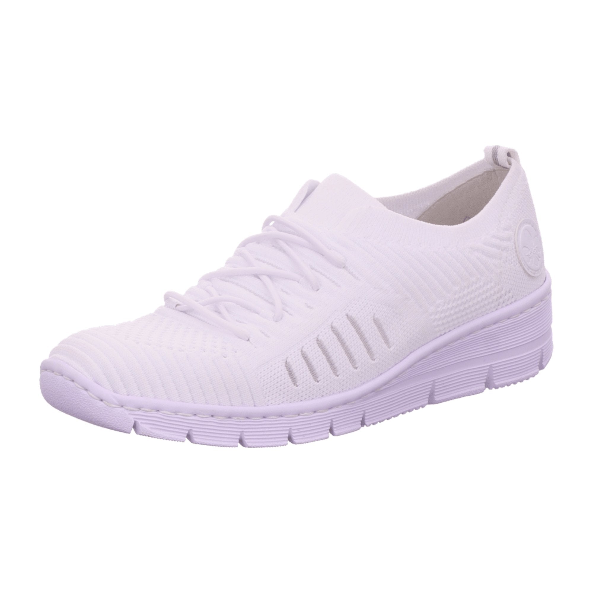 Rieker NV Women's White Shoes Stylish Comfortable Footwear for Everyday Use