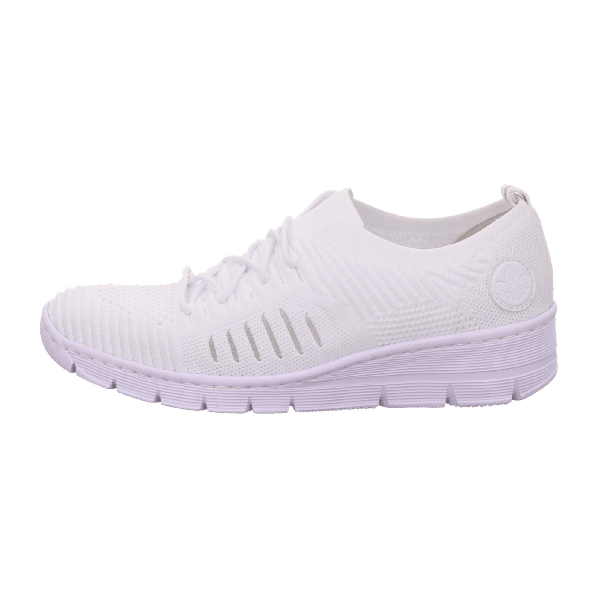 Rieker NV Women's White Shoes Stylish Comfortable Footwear for Everyday Use