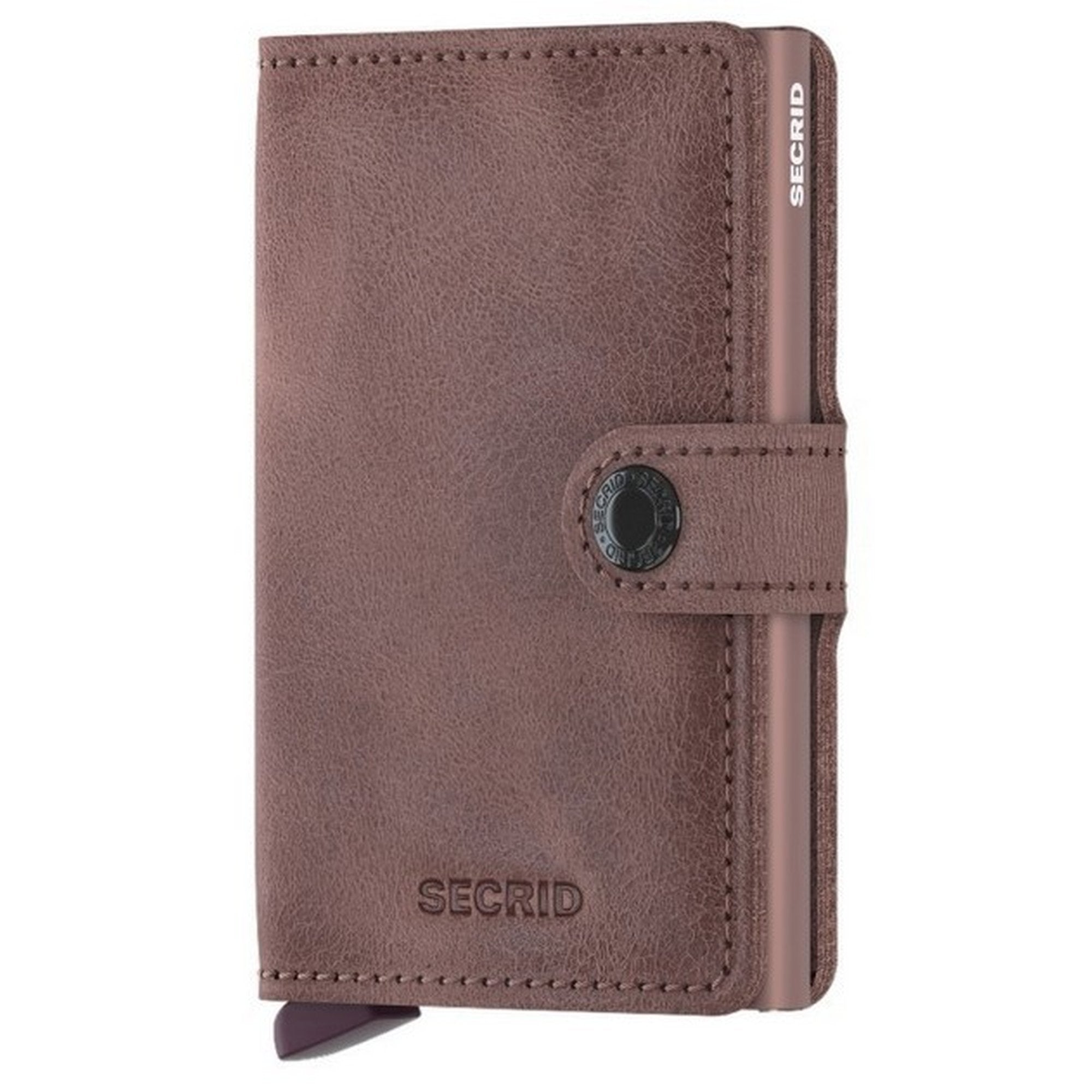 secrid Miniwallet Wallet RFID Protection card Vintage button leather Cardprotector