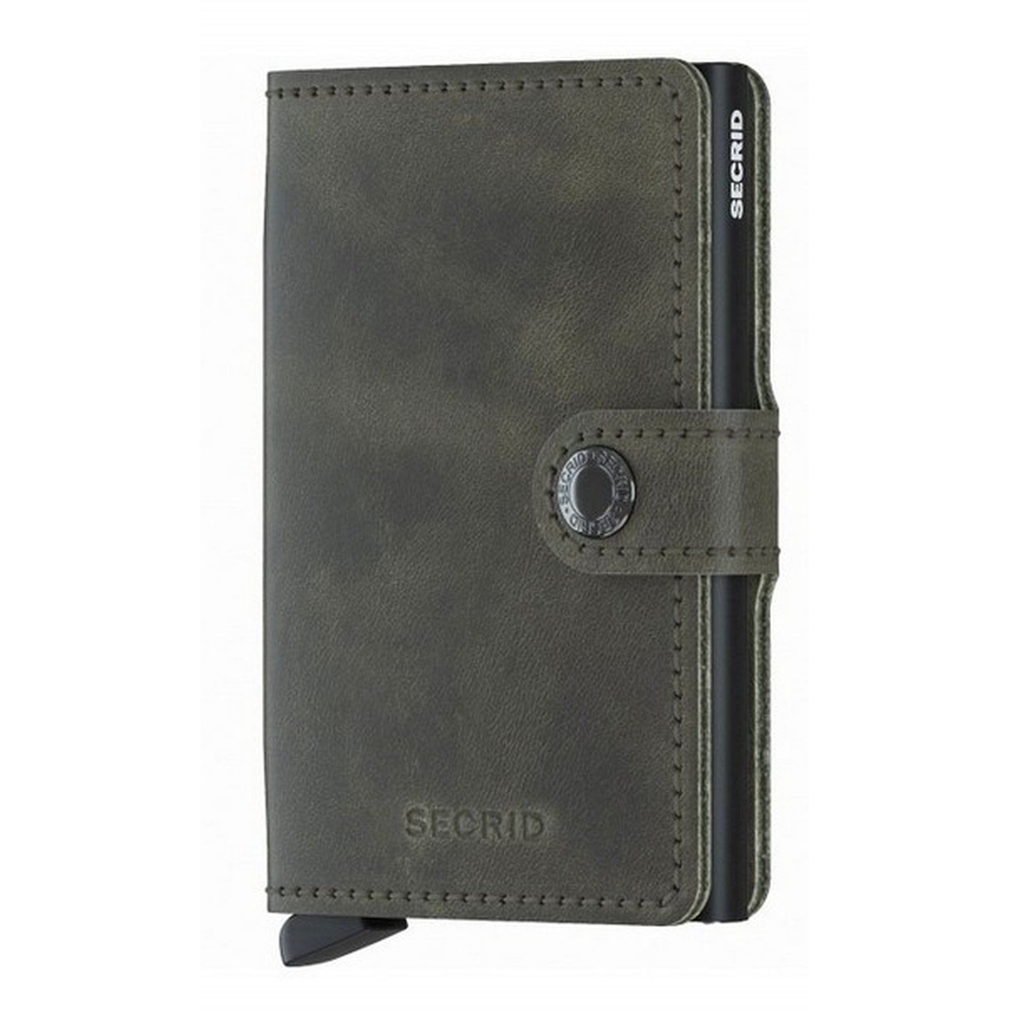 secrid Miniwallet Wallet RFID Protection card Vintage button leather Cardprotector