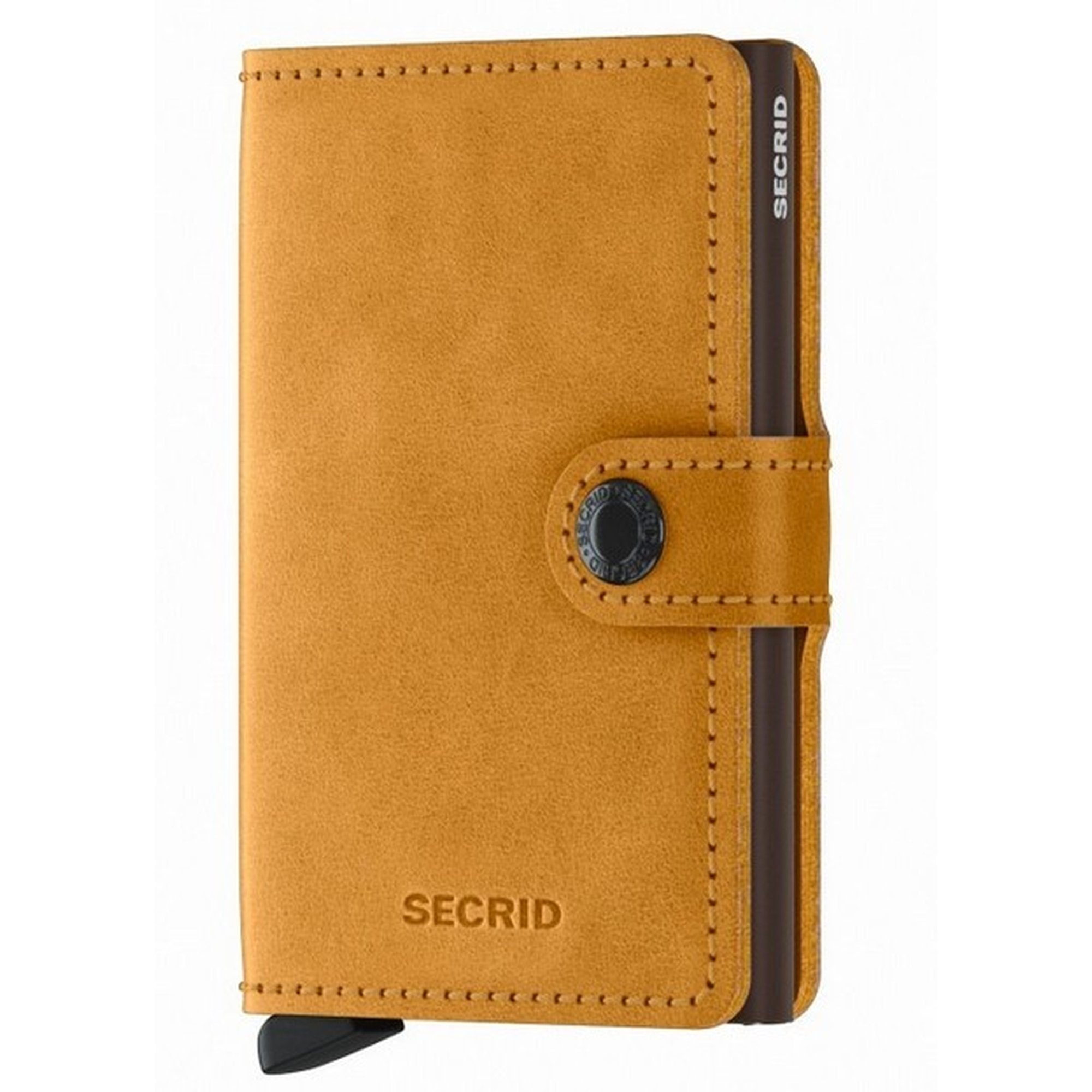 secrid Miniwallet Wallet RFID Protection card Vintage button leather Cardprotector