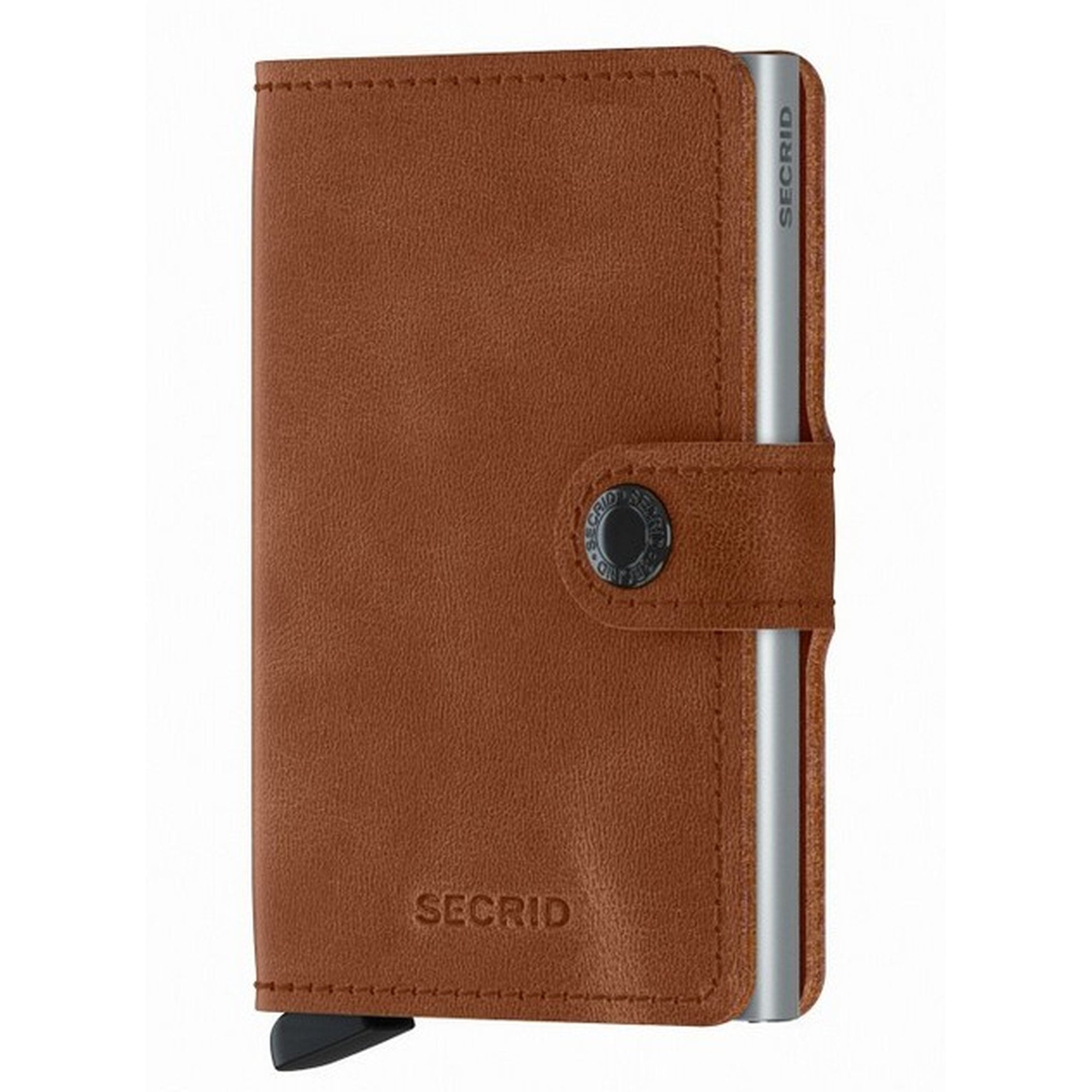 secrid Miniwallet Wallet RFID Protection card Vintage button leather Cardprotector